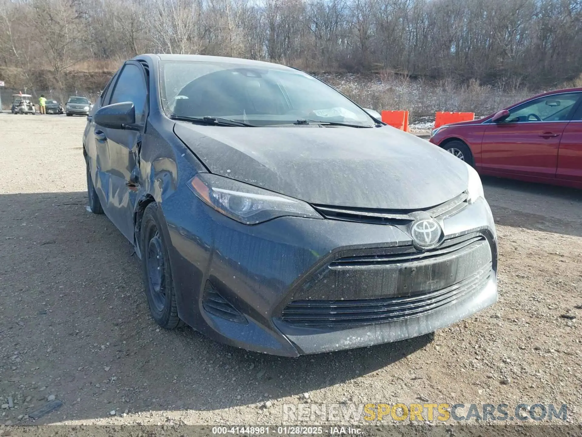 1 Photograph of a damaged car 2T1BURHEXKC244071 TOYOTA COROLLA 2019