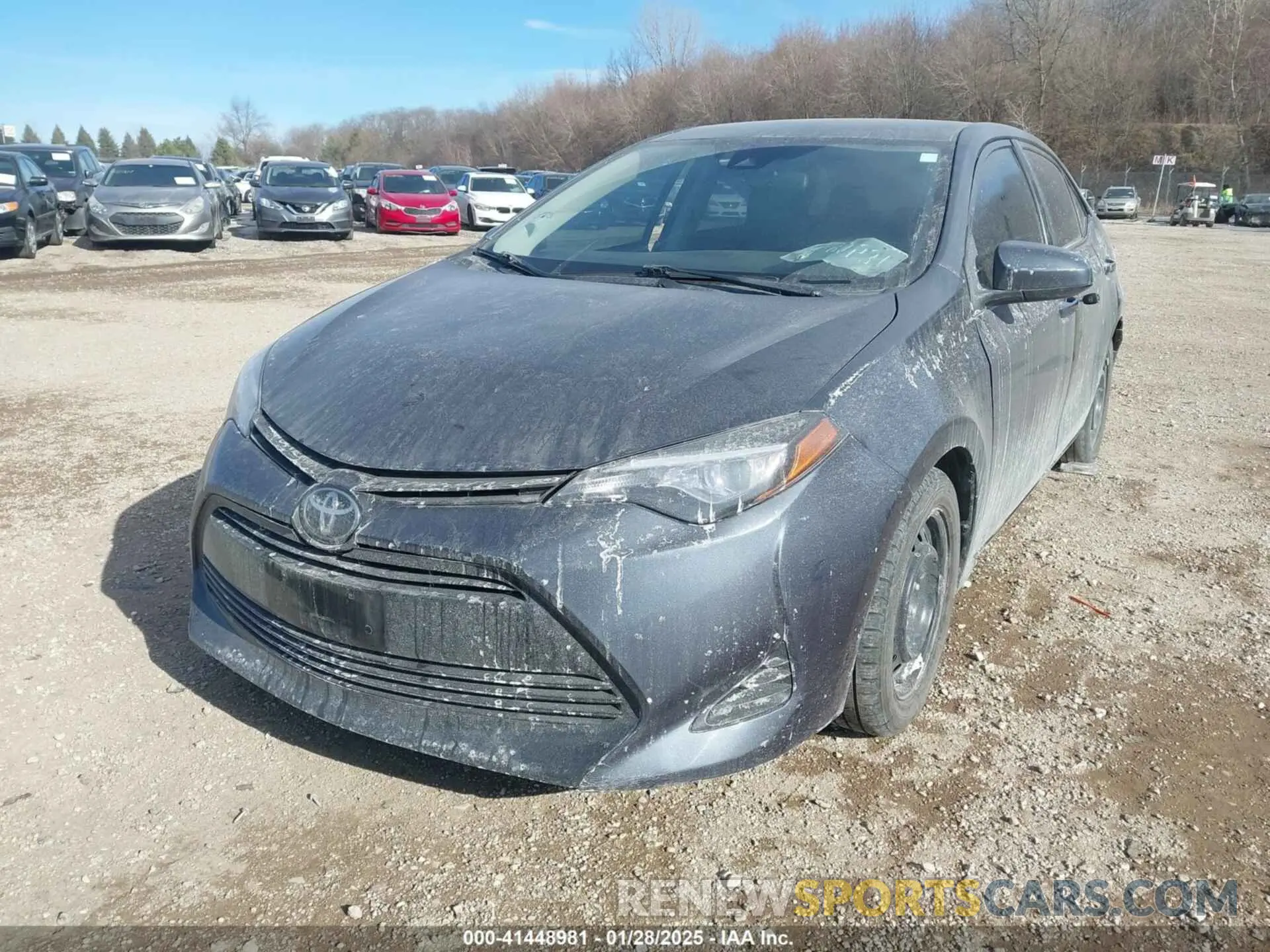 2 Photograph of a damaged car 2T1BURHEXKC244071 TOYOTA COROLLA 2019