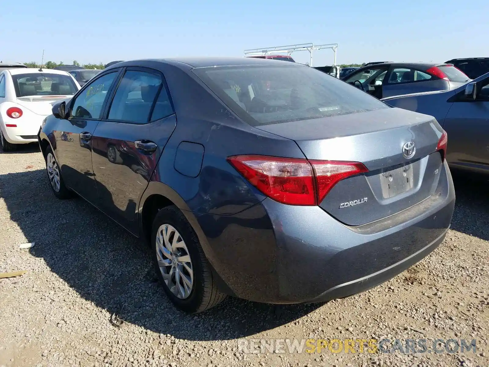 3 Photograph of a damaged car 2T1BURHEXKC247150 TOYOTA COROLLA 2019