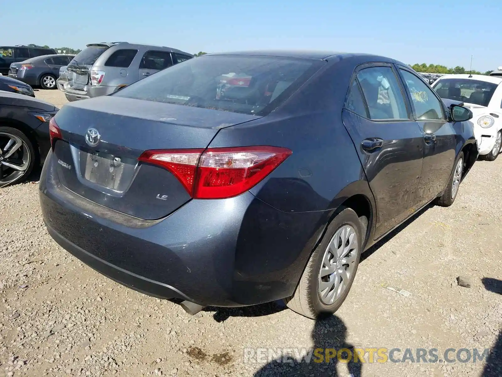 4 Photograph of a damaged car 2T1BURHEXKC247150 TOYOTA COROLLA 2019