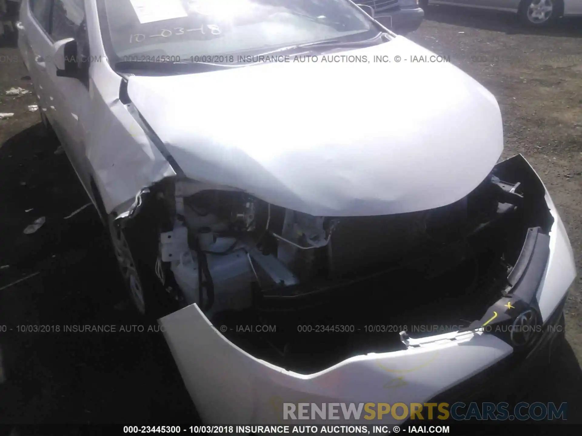 6 Photograph of a damaged car 5YFBURHE0KP858899 Toyota Corolla 2019