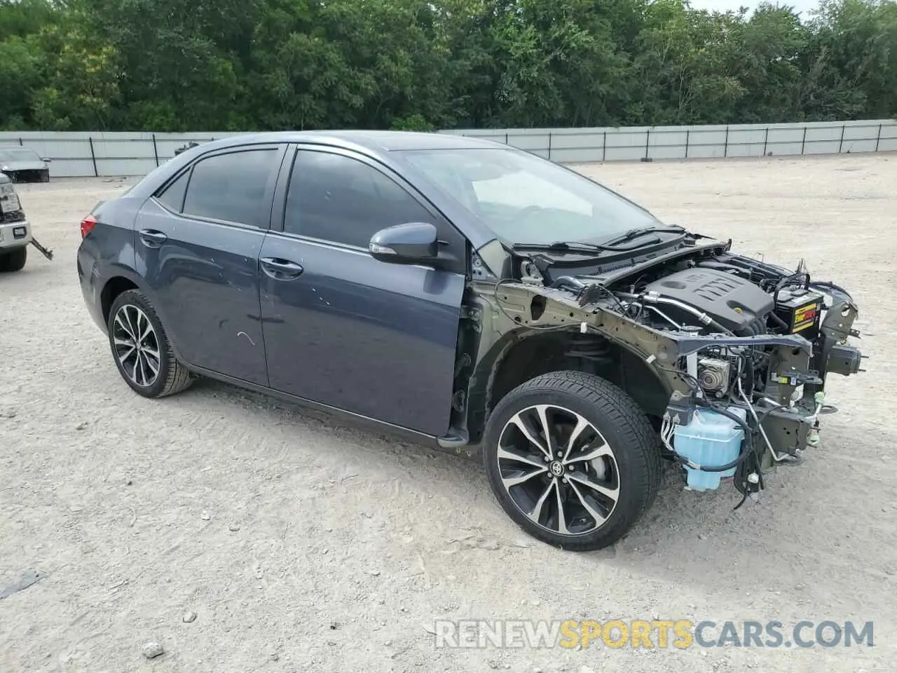 4 Photograph of a damaged car 5YFBURHE0KP860605 TOYOTA COROLLA 2019