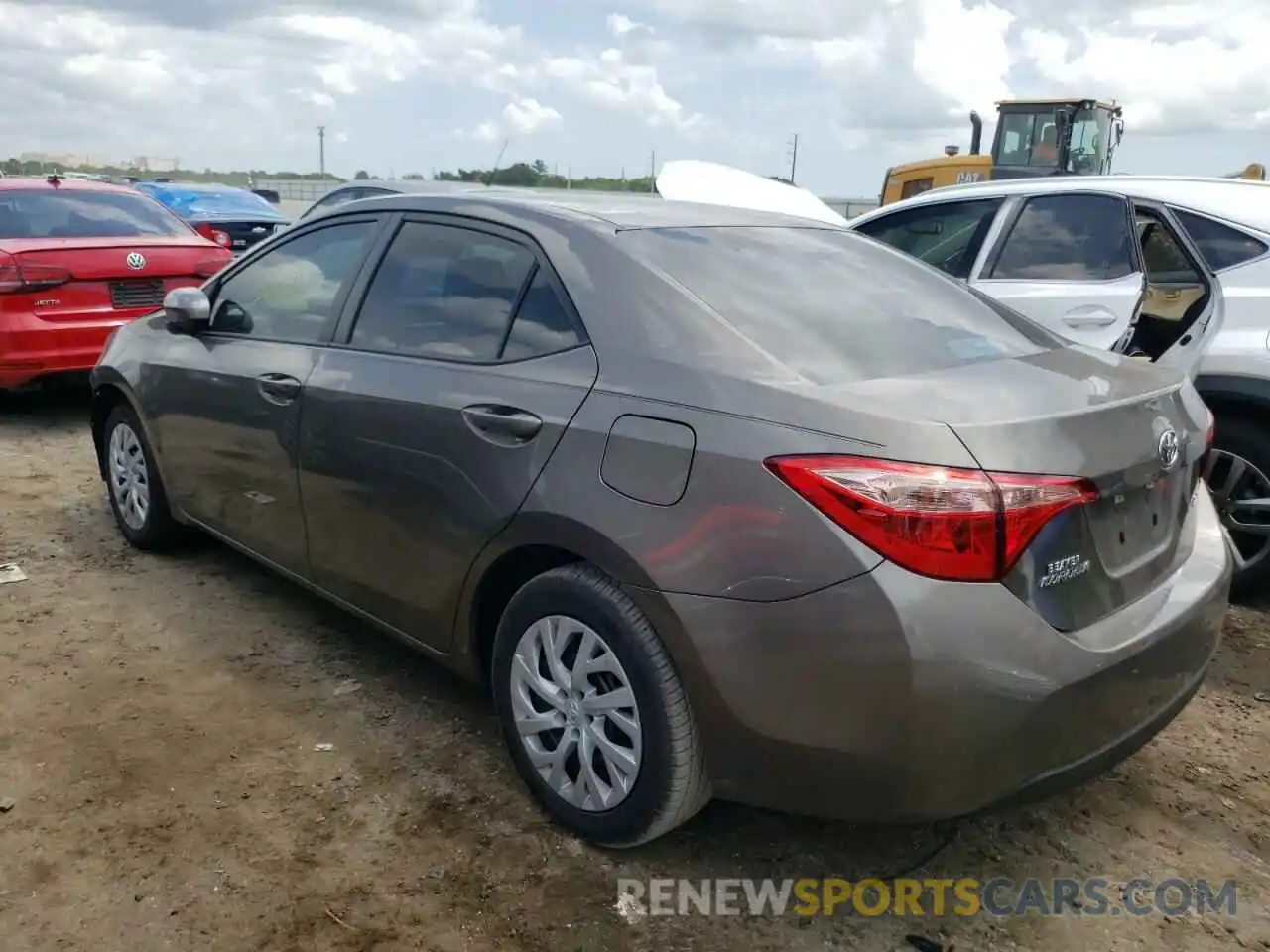 3 Photograph of a damaged car 5YFBURHE0KP864184 TOYOTA COROLLA 2019