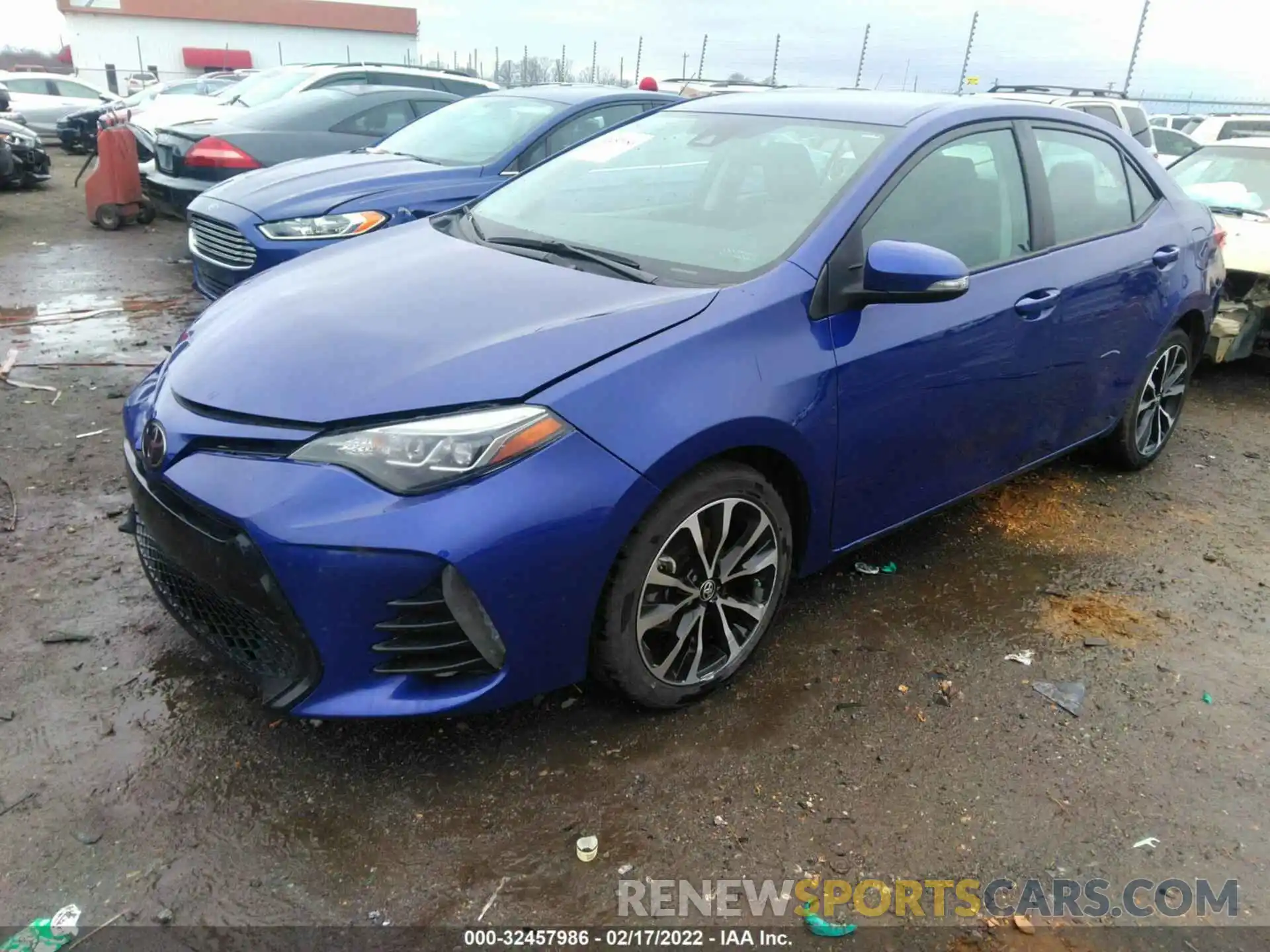 2 Photograph of a damaged car 5YFBURHE0KP869000 TOYOTA COROLLA 2019