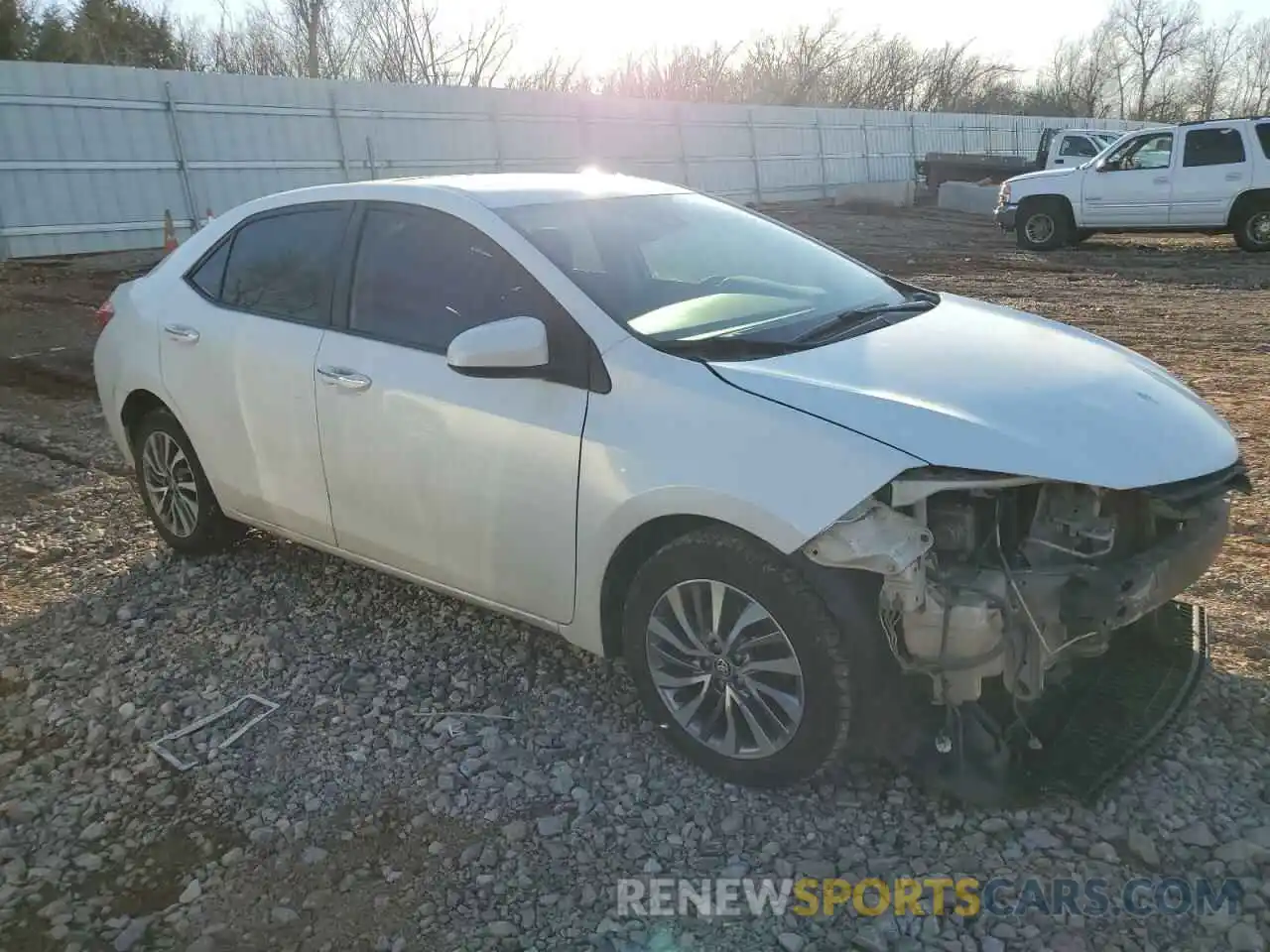 4 Photograph of a damaged car 5YFBURHE0KP869398 TOYOTA COROLLA 2019