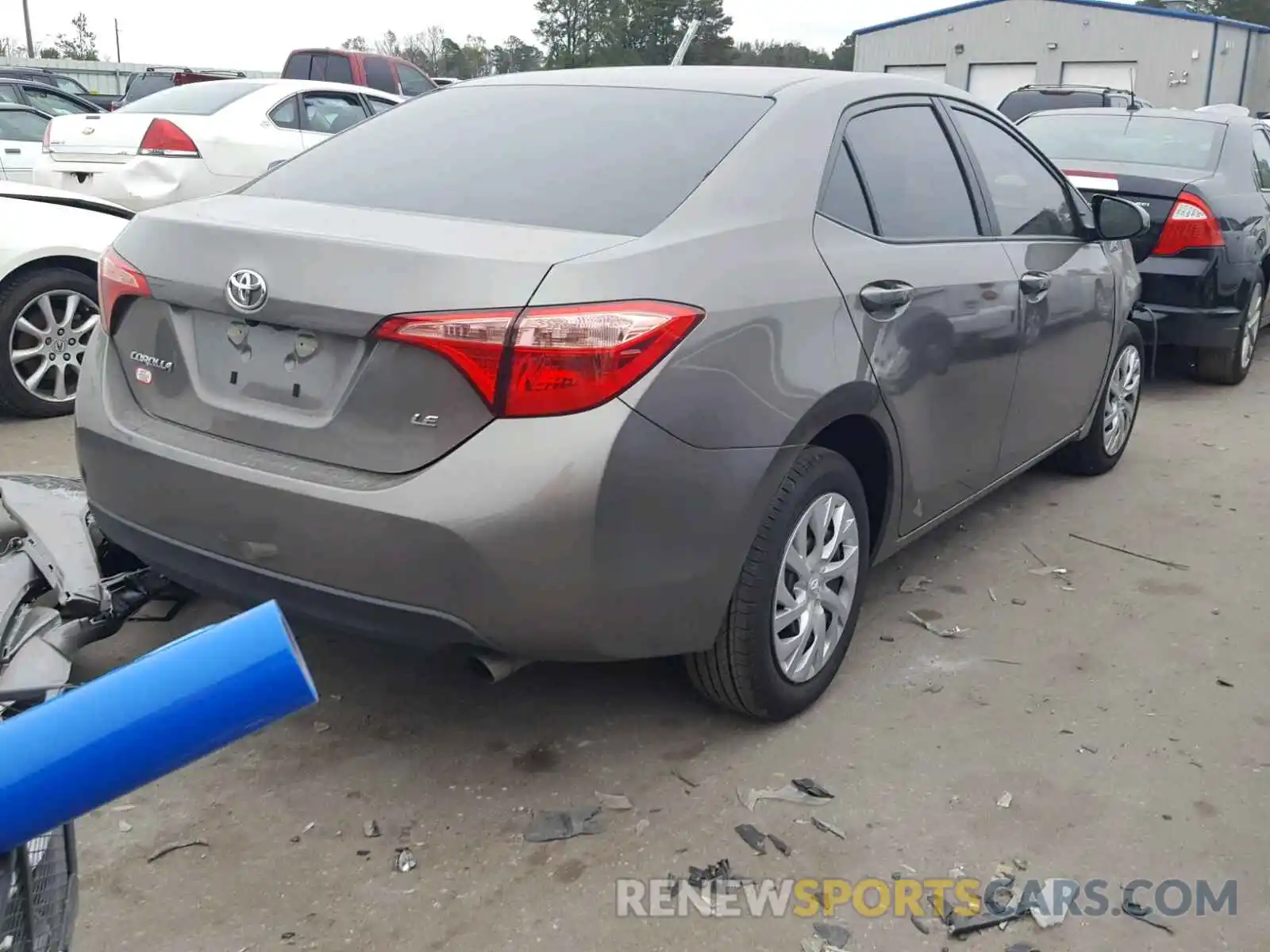 4 Photograph of a damaged car 5YFBURHE0KP872012 TOYOTA COROLLA 2019