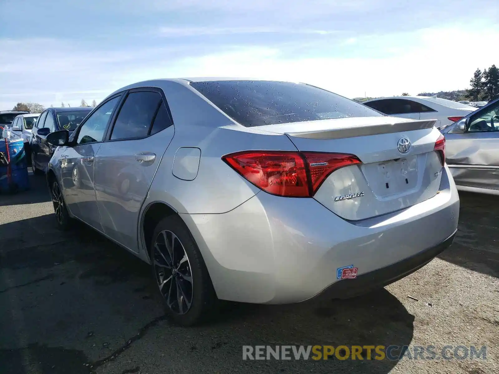 3 Photograph of a damaged car 5YFBURHE0KP873726 TOYOTA COROLLA 2019