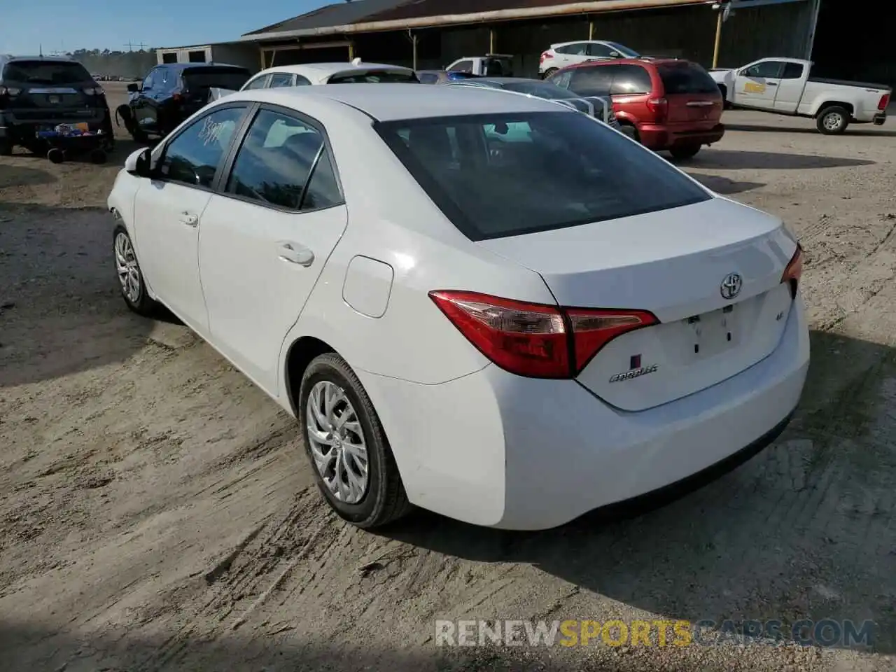 3 Photograph of a damaged car 5YFBURHE0KP873791 TOYOTA COROLLA 2019