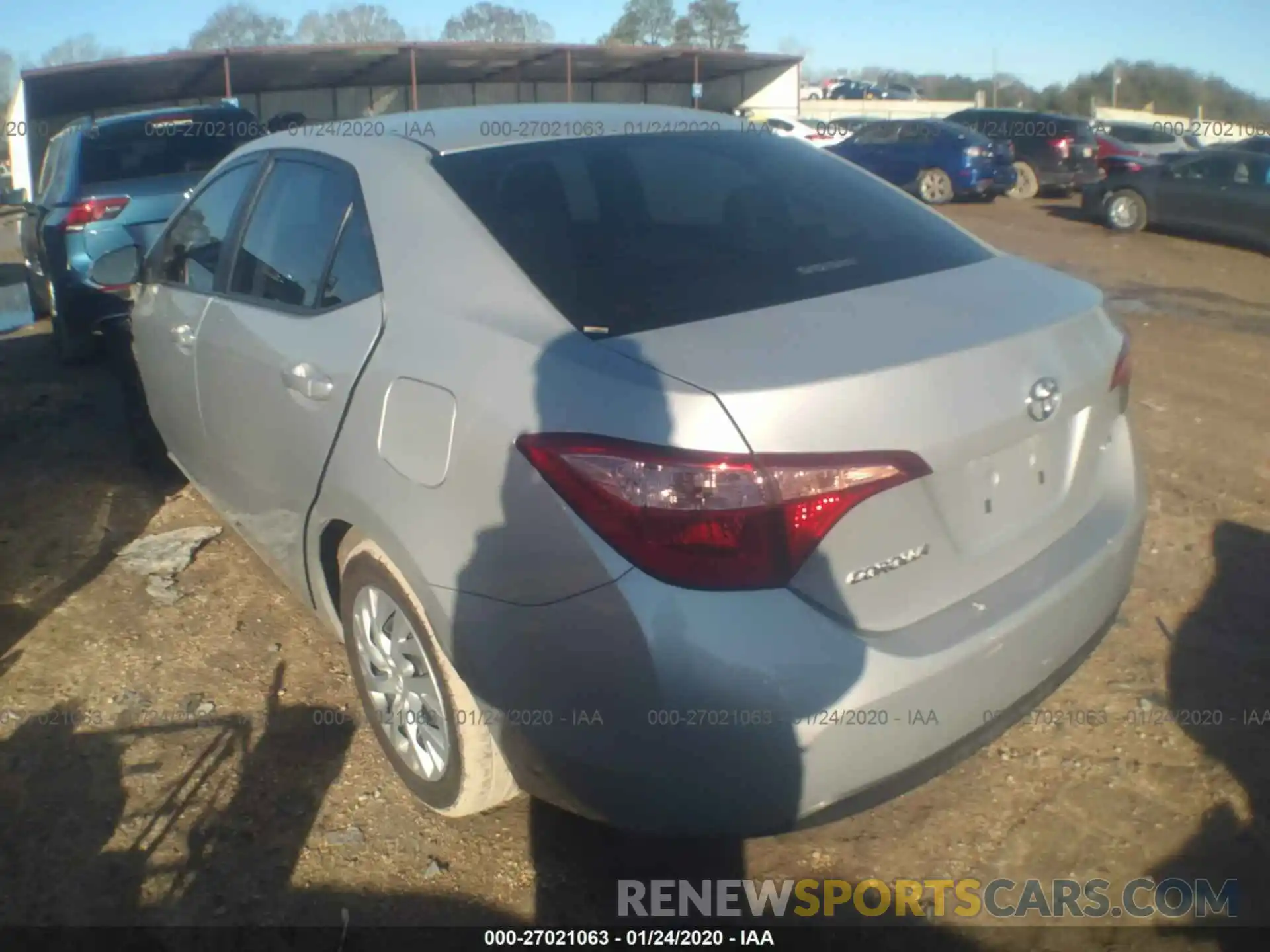 3 Photograph of a damaged car 5YFBURHE0KP874889 TOYOTA COROLLA 2019