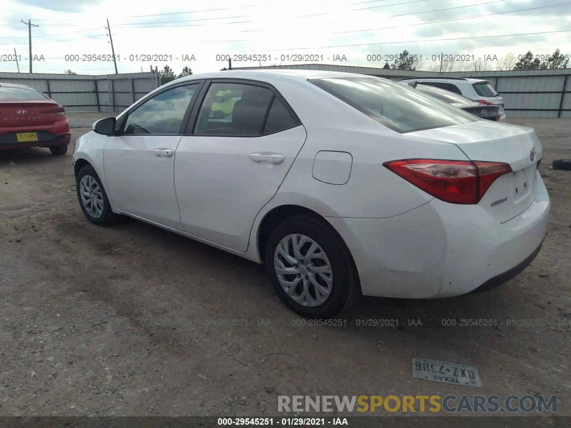 3 Photograph of a damaged car 5YFBURHE0KP875606 TOYOTA COROLLA 2019