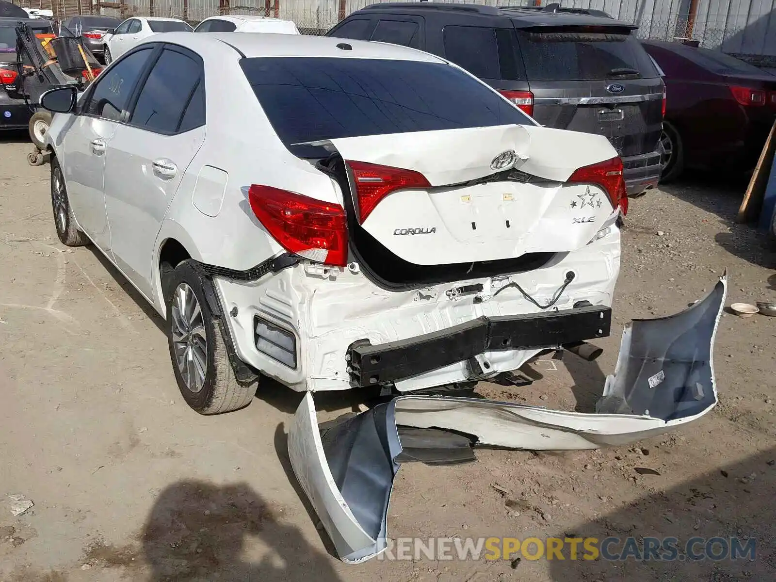 3 Photograph of a damaged car 5YFBURHE0KP875976 TOYOTA COROLLA 2019