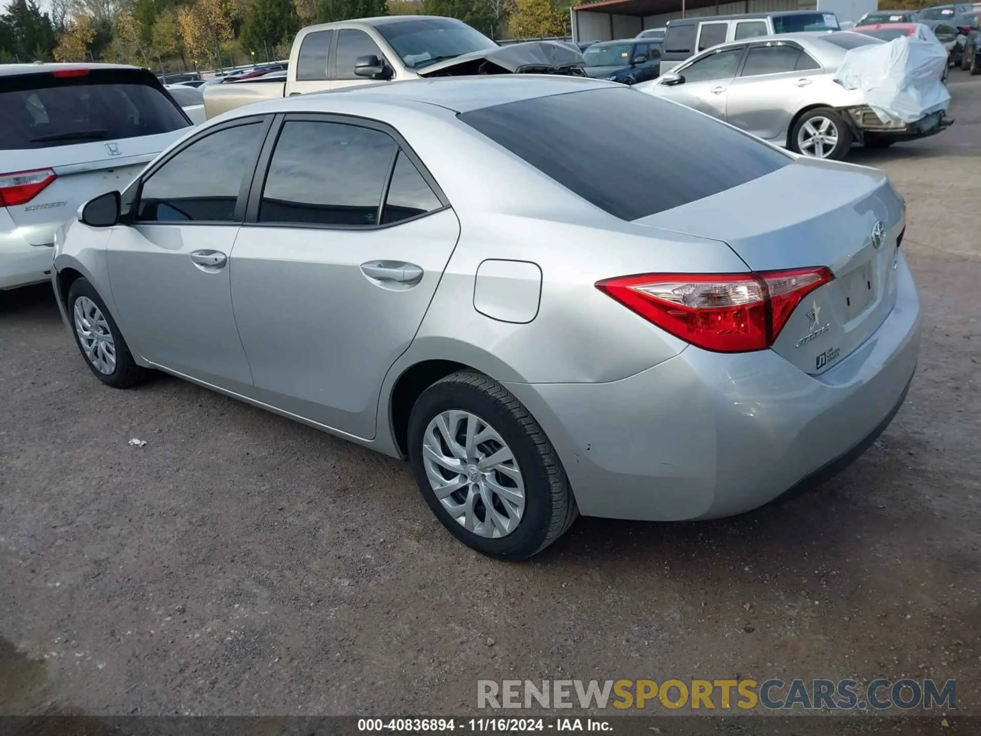 3 Photograph of a damaged car 5YFBURHE0KP876545 TOYOTA COROLLA 2019