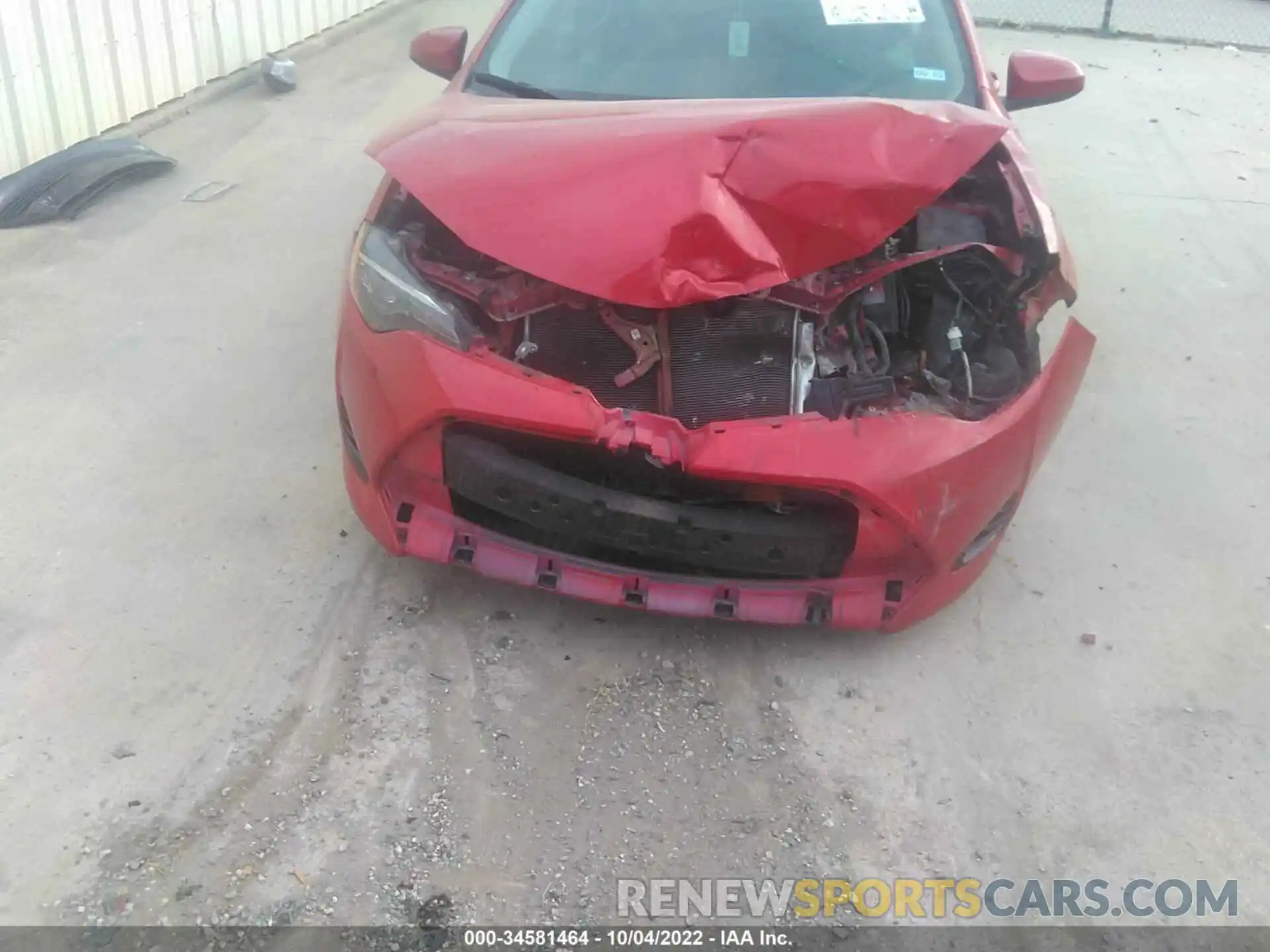 6 Photograph of a damaged car 5YFBURHE0KP876772 TOYOTA COROLLA 2019