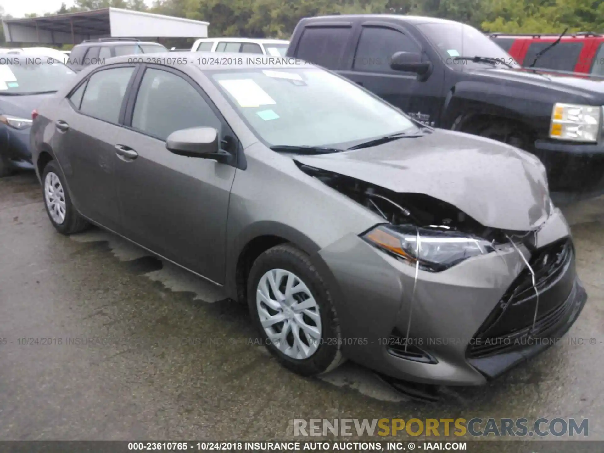 1 Photograph of a damaged car 5YFBURHE0KP877453 Toyota Corolla 2019