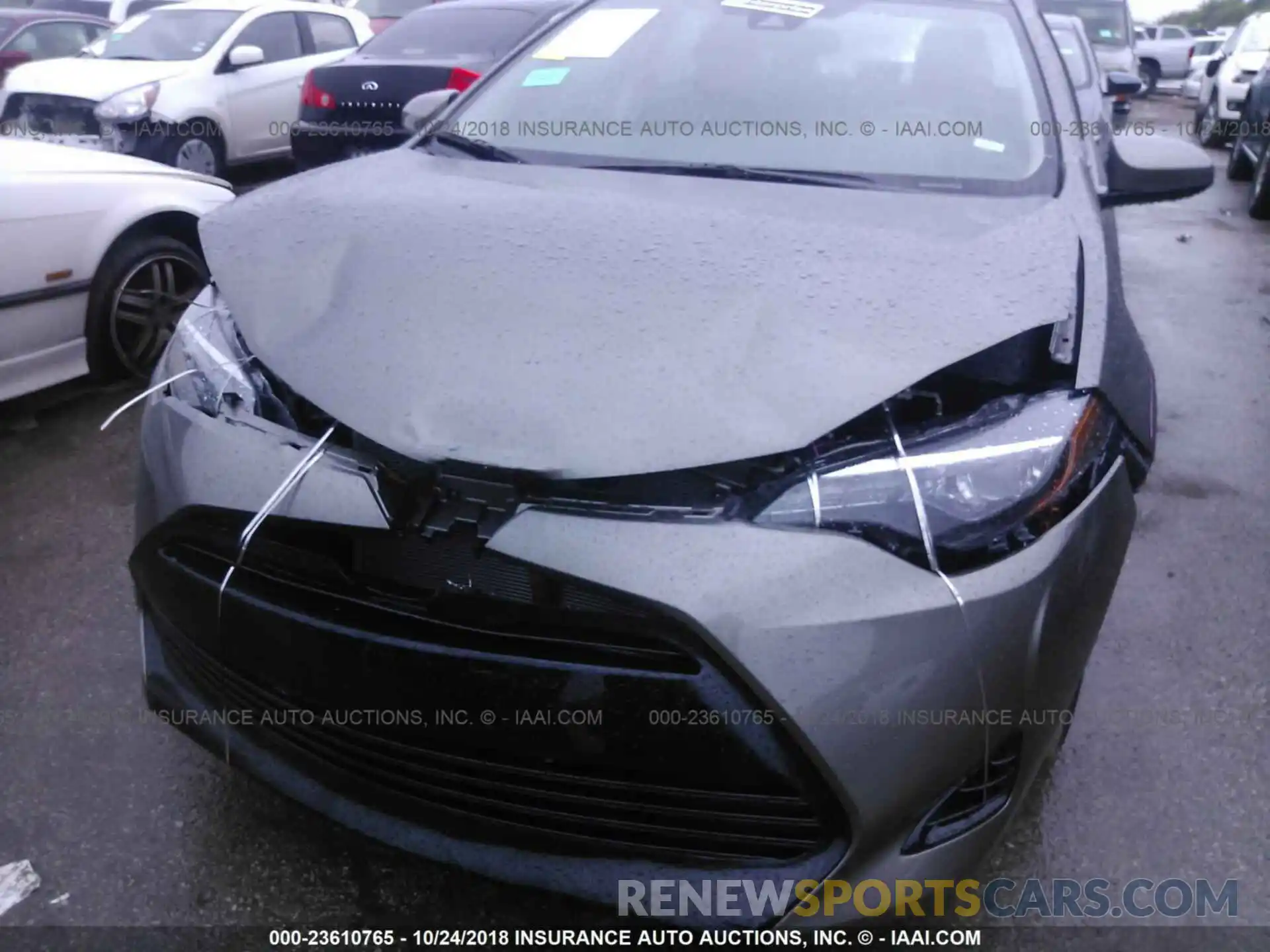 6 Photograph of a damaged car 5YFBURHE0KP877453 Toyota Corolla 2019