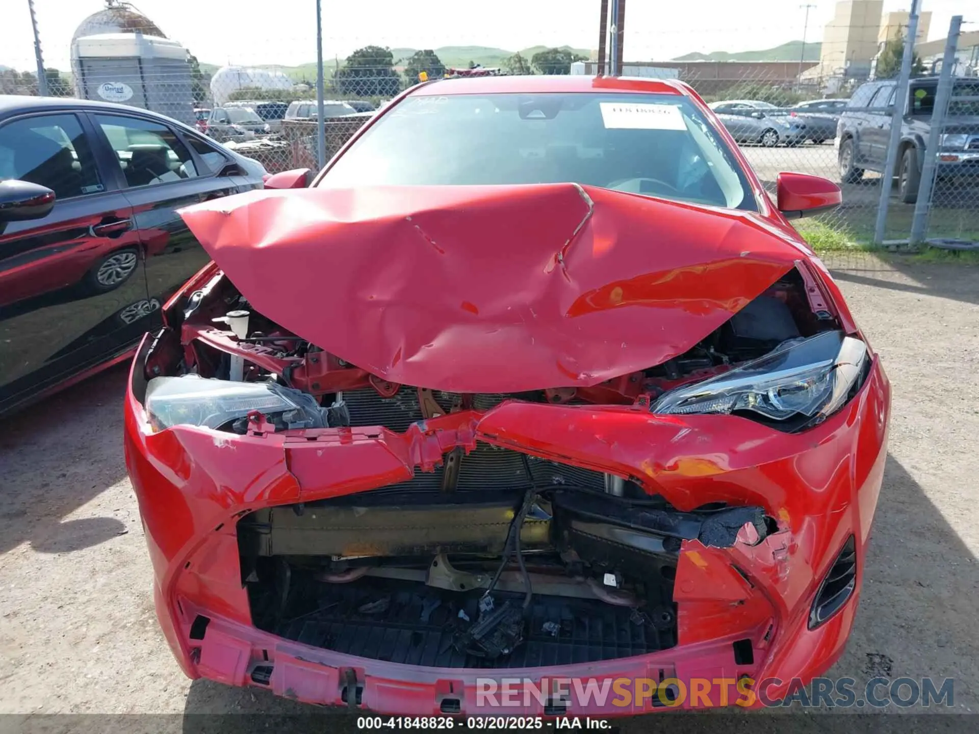 12 Photograph of a damaged car 5YFBURHE0KP878330 TOYOTA COROLLA 2019