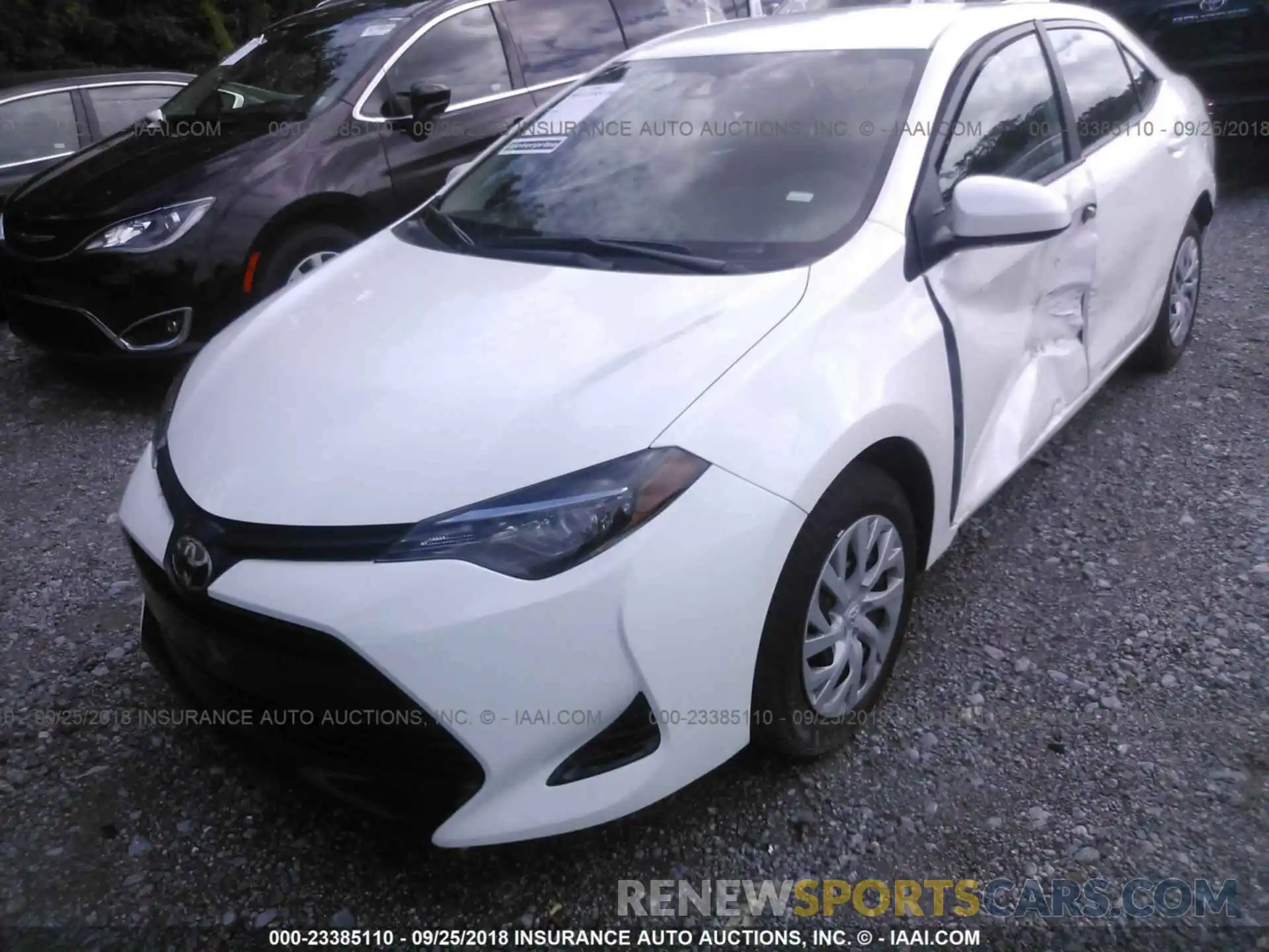 2 Photograph of a damaged car 5YFBURHE0KP878361 Toyota Corolla 2019