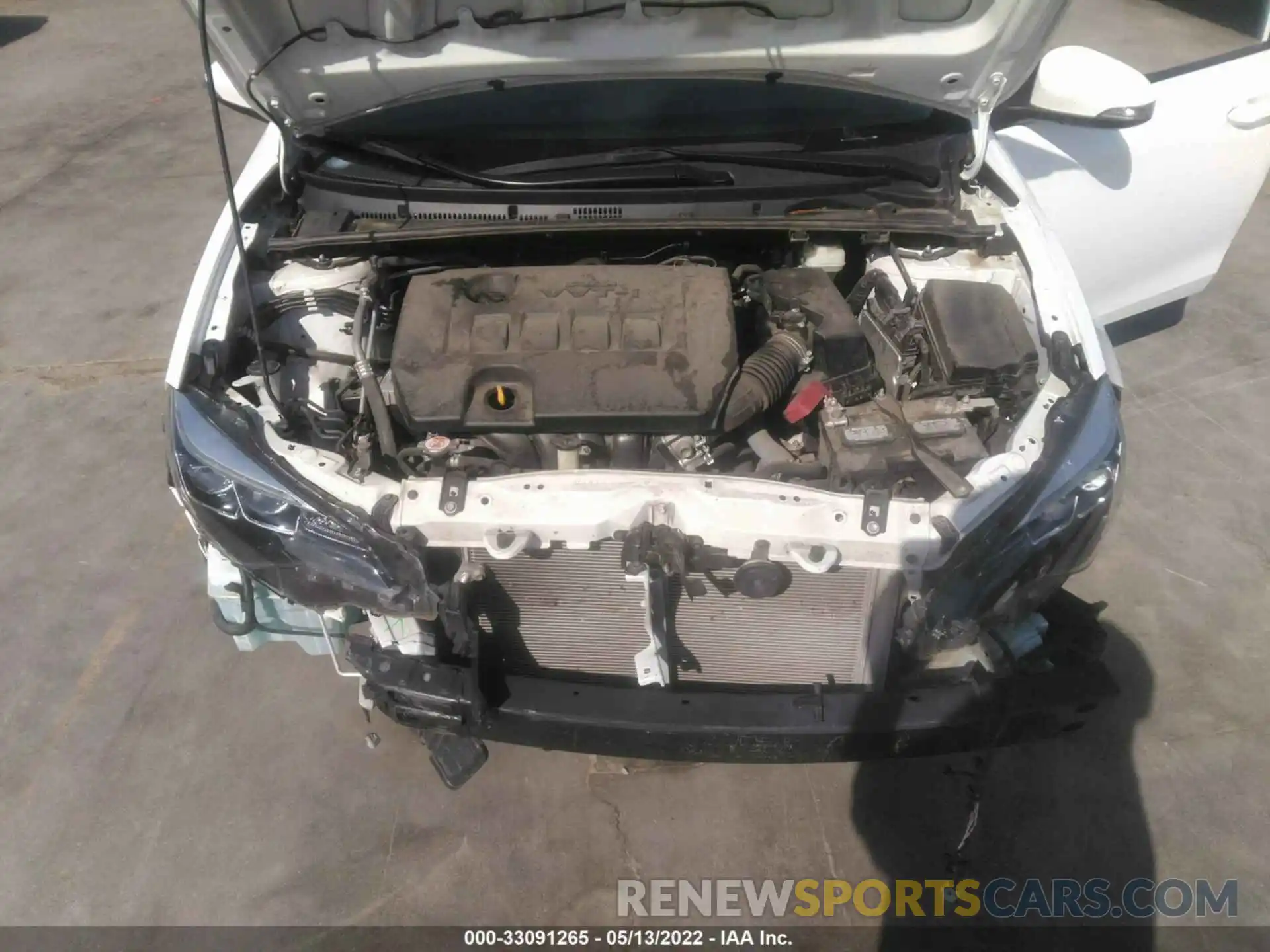 10 Photograph of a damaged car 5YFBURHE0KP878781 TOYOTA COROLLA 2019