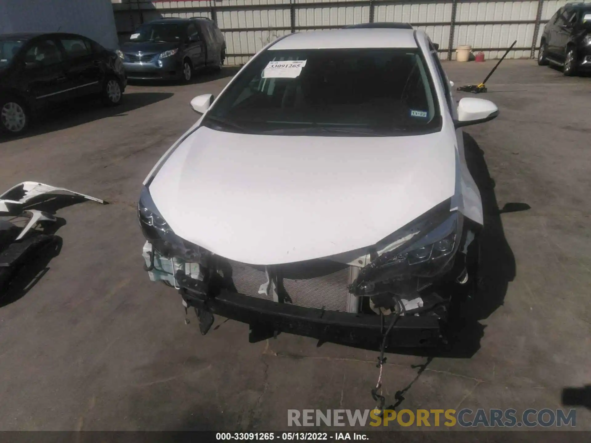 6 Photograph of a damaged car 5YFBURHE0KP878781 TOYOTA COROLLA 2019