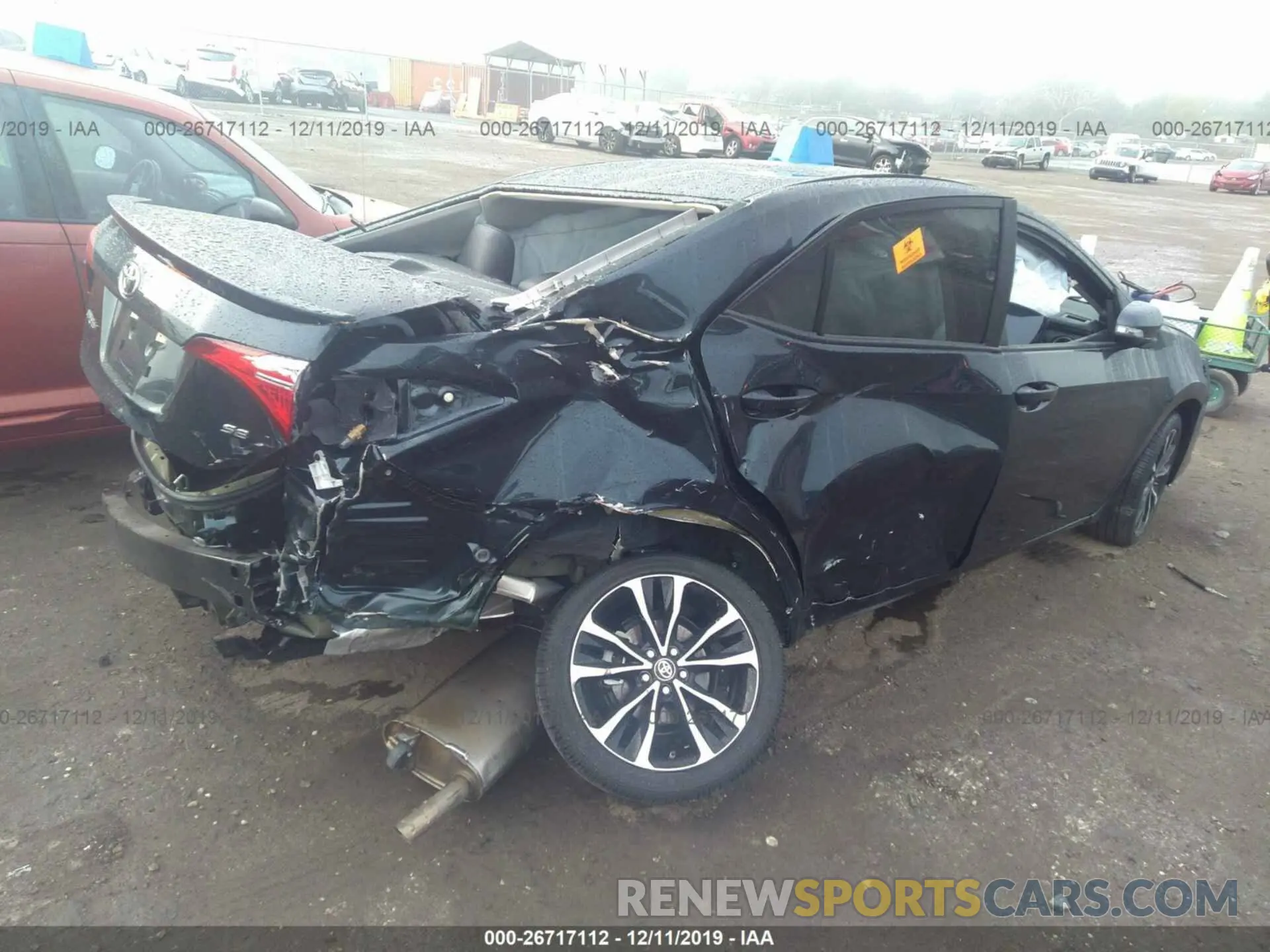 4 Photograph of a damaged car 5YFBURHE0KP879574 TOYOTA COROLLA 2019