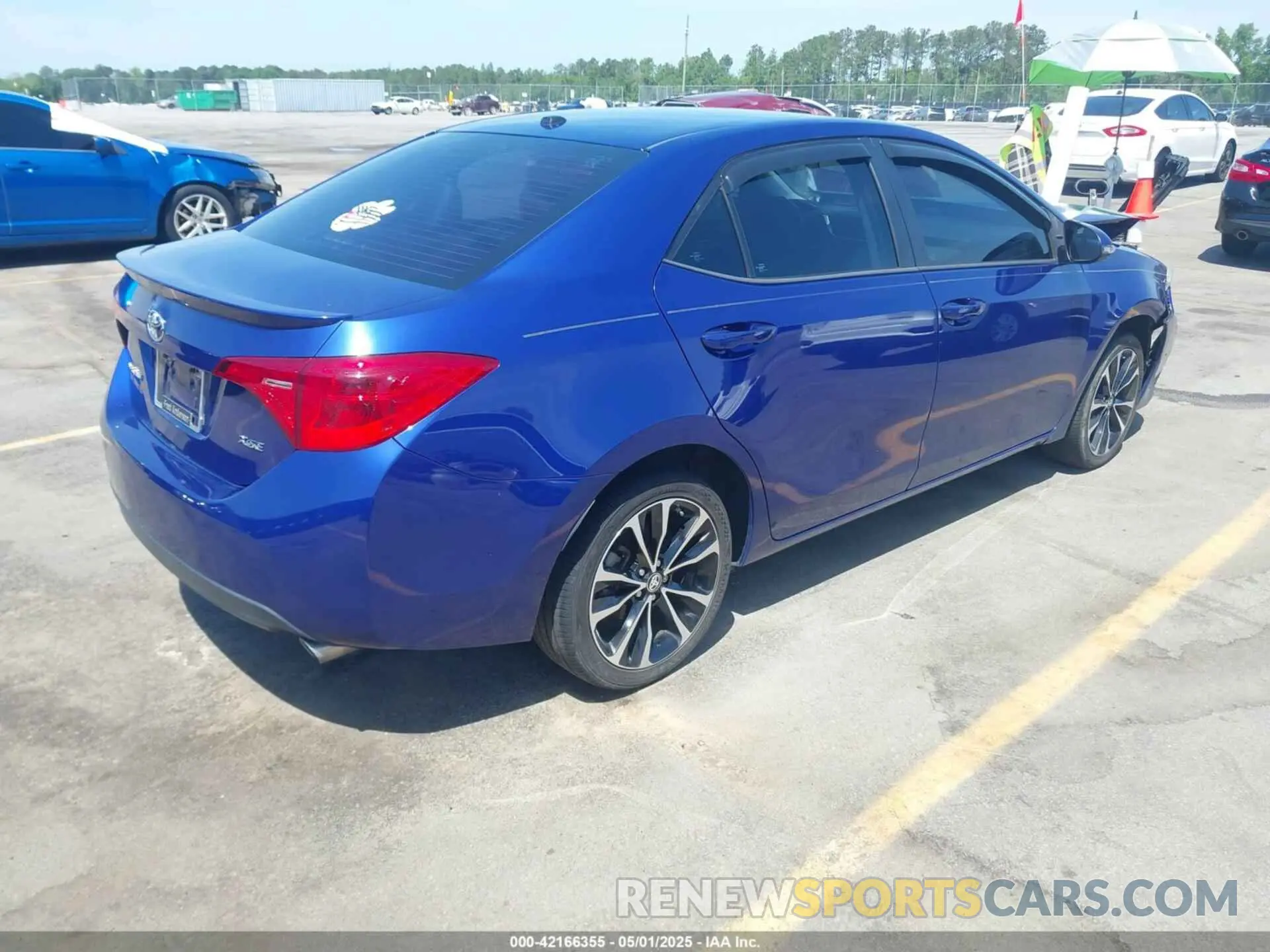 4 Photograph of a damaged car 5YFBURHE0KP882071 TOYOTA COROLLA 2019