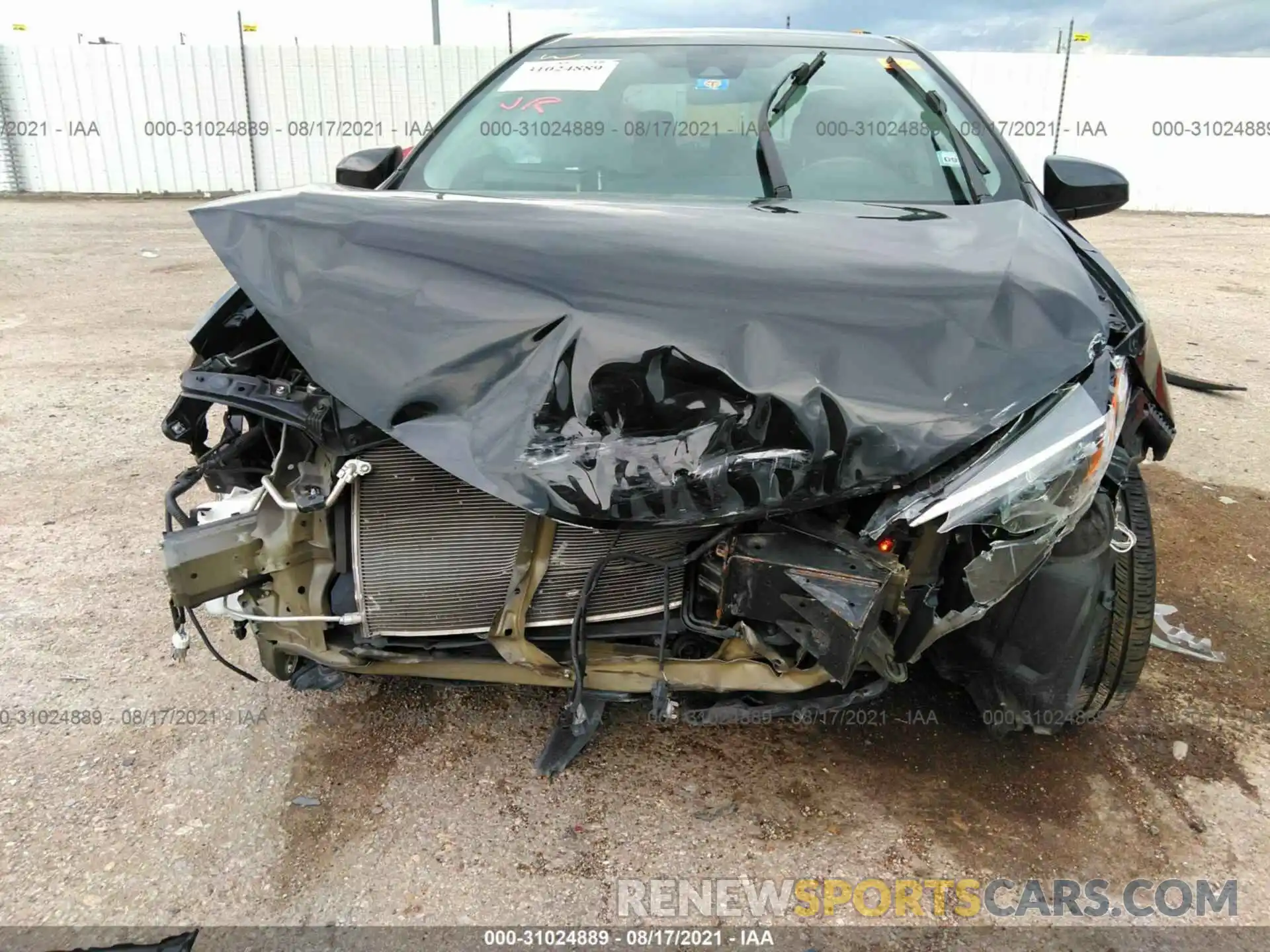 6 Photograph of a damaged car 5YFBURHE0KP882085 TOYOTA COROLLA 2019