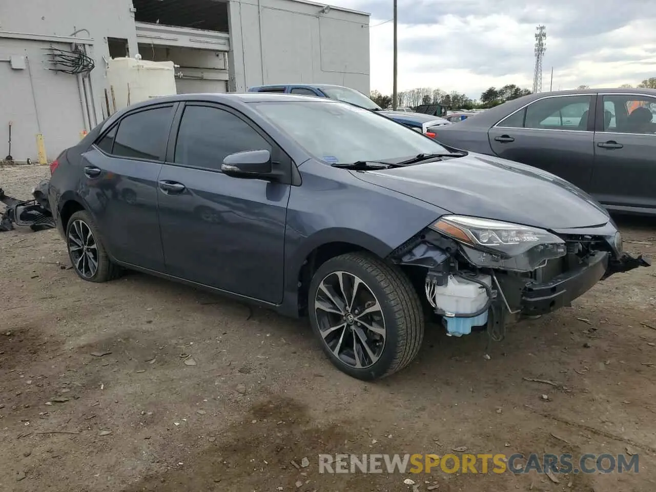 4 Photograph of a damaged car 5YFBURHE0KP883205 TOYOTA COROLLA 2019