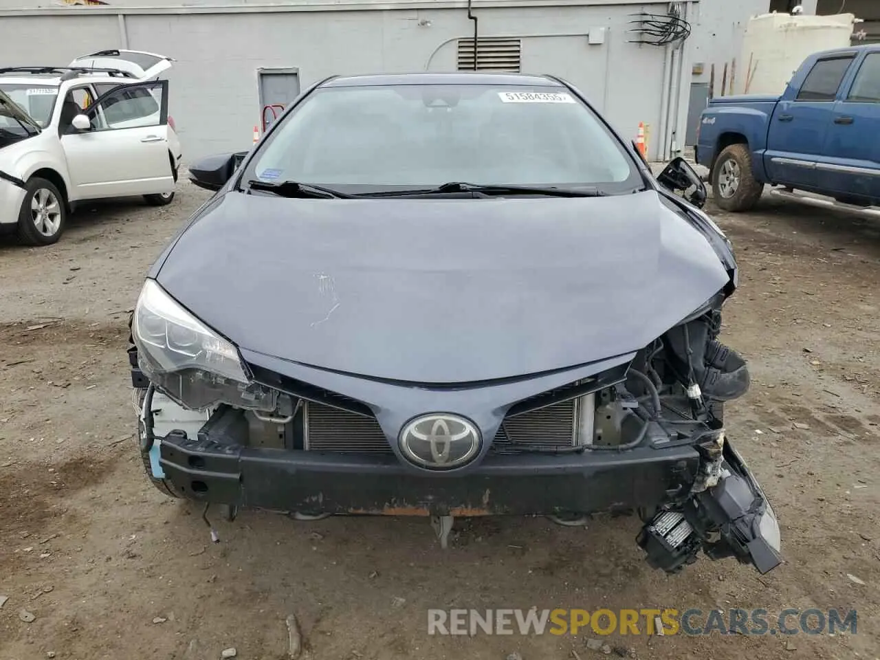 5 Photograph of a damaged car 5YFBURHE0KP883205 TOYOTA COROLLA 2019