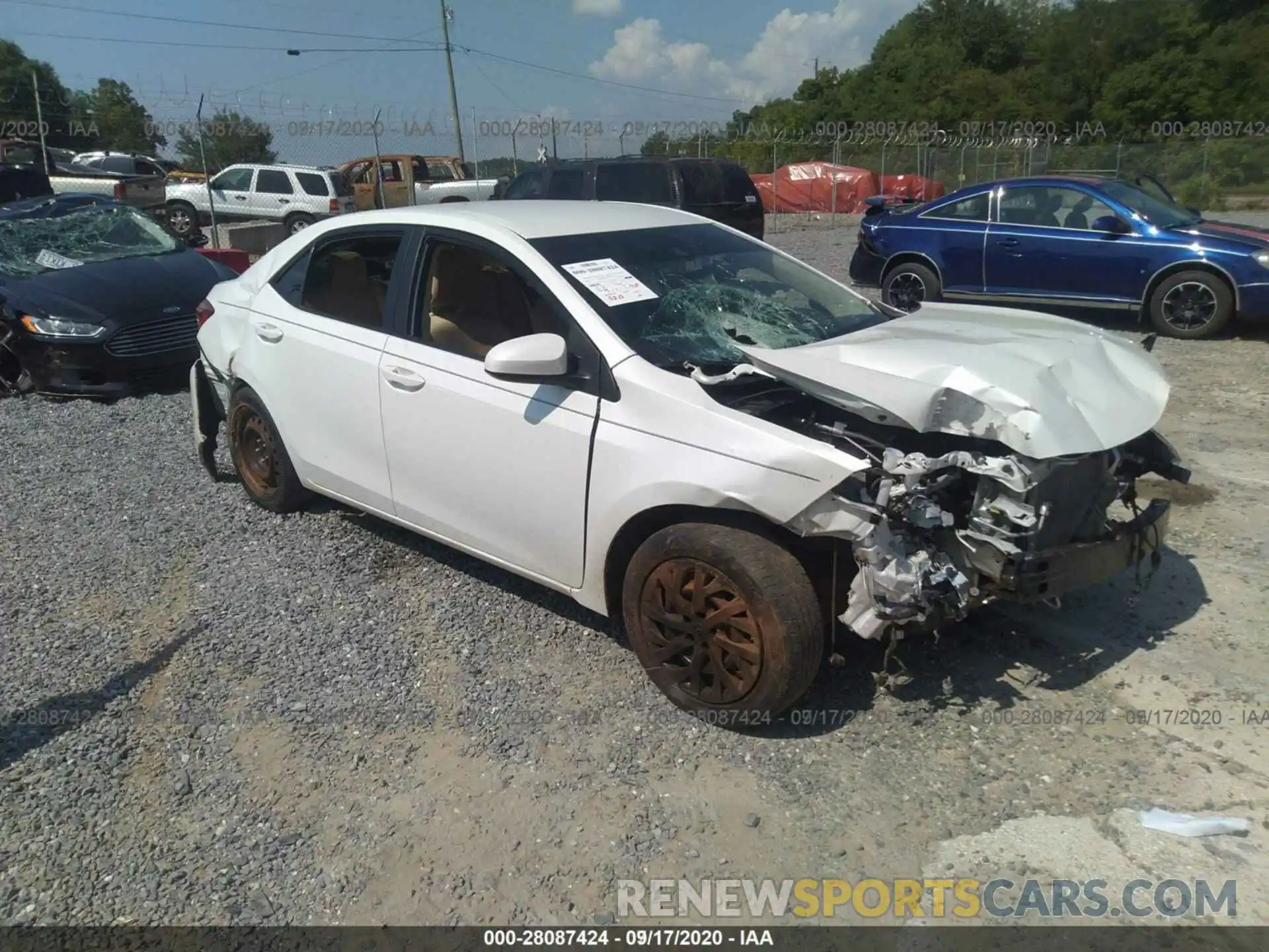 12 Photograph of a damaged car 5YFBURHE0KP883995 TOYOTA COROLLA 2019