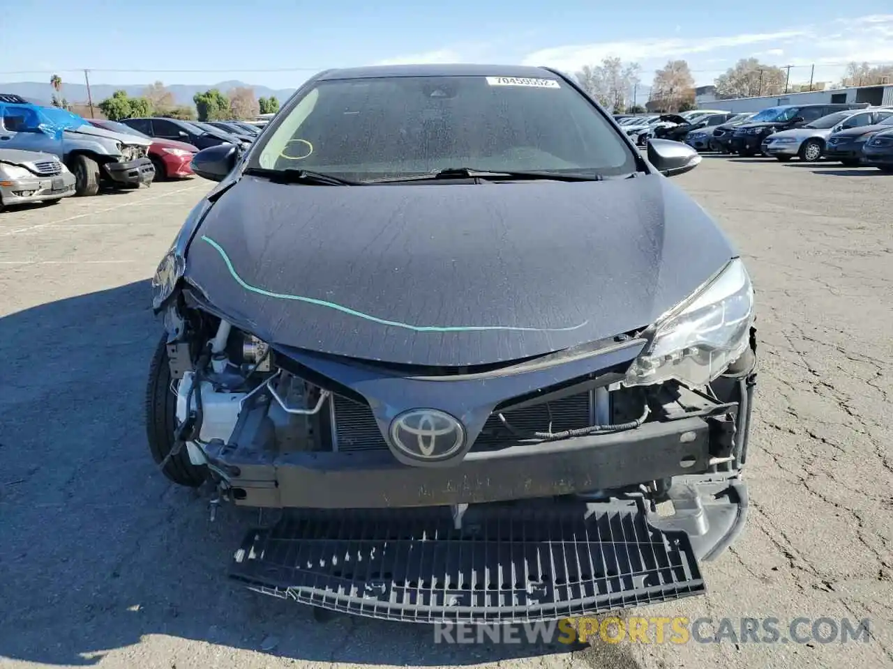 5 Photograph of a damaged car 5YFBURHE0KP886167 TOYOTA COROLLA 2019