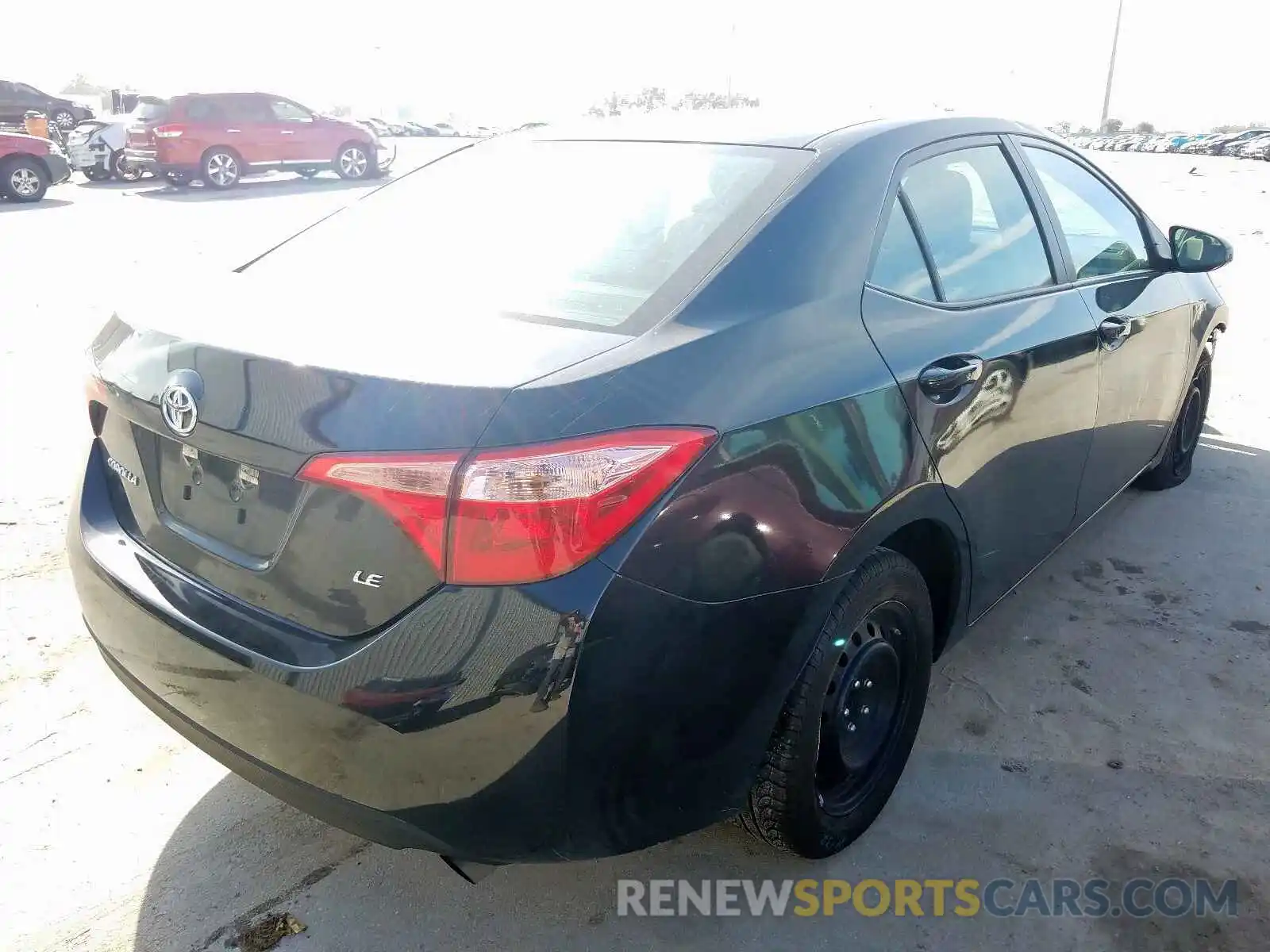 4 Photograph of a damaged car 5YFBURHE0KP887738 TOYOTA COROLLA 2019