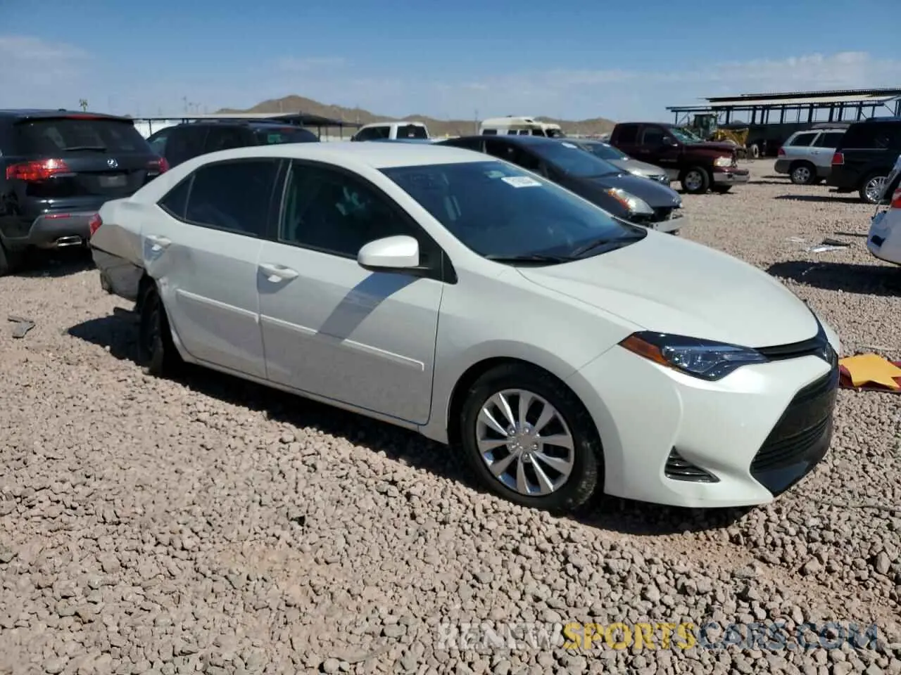 4 Photograph of a damaged car 5YFBURHE0KP889800 TOYOTA COROLLA 2019