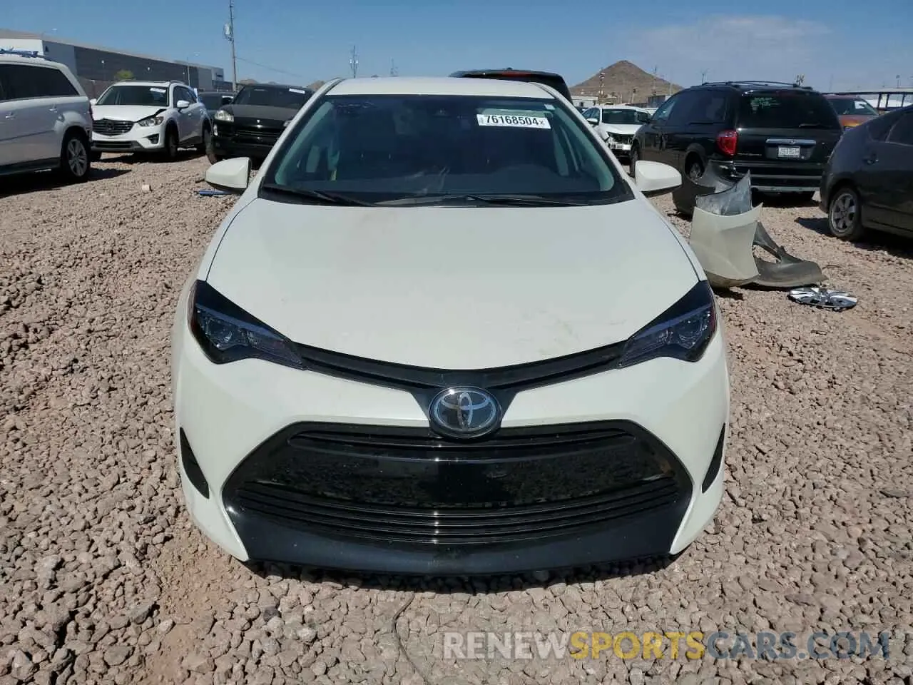 5 Photograph of a damaged car 5YFBURHE0KP889800 TOYOTA COROLLA 2019