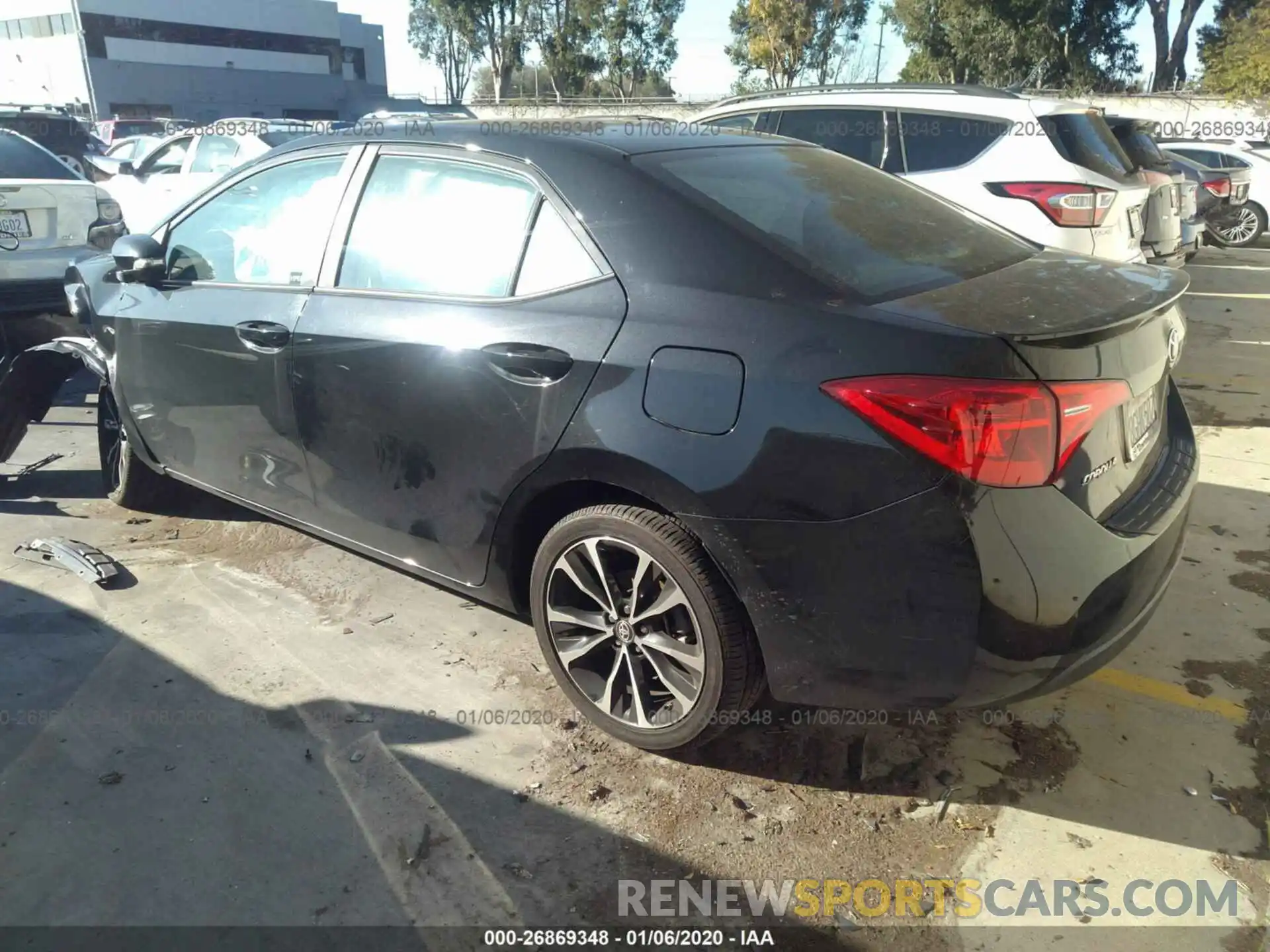 3 Photograph of a damaged car 5YFBURHE0KP890896 TOYOTA COROLLA 2019