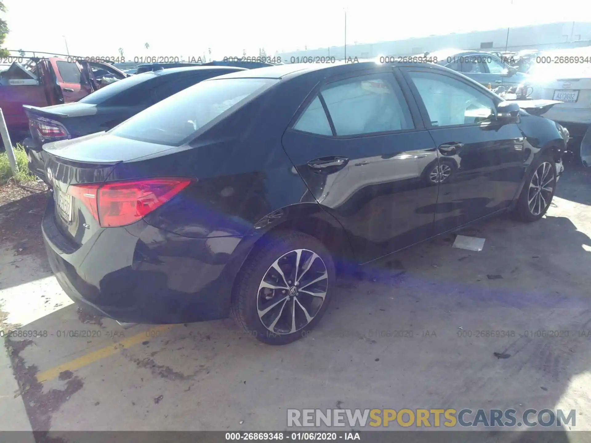 4 Photograph of a damaged car 5YFBURHE0KP890896 TOYOTA COROLLA 2019