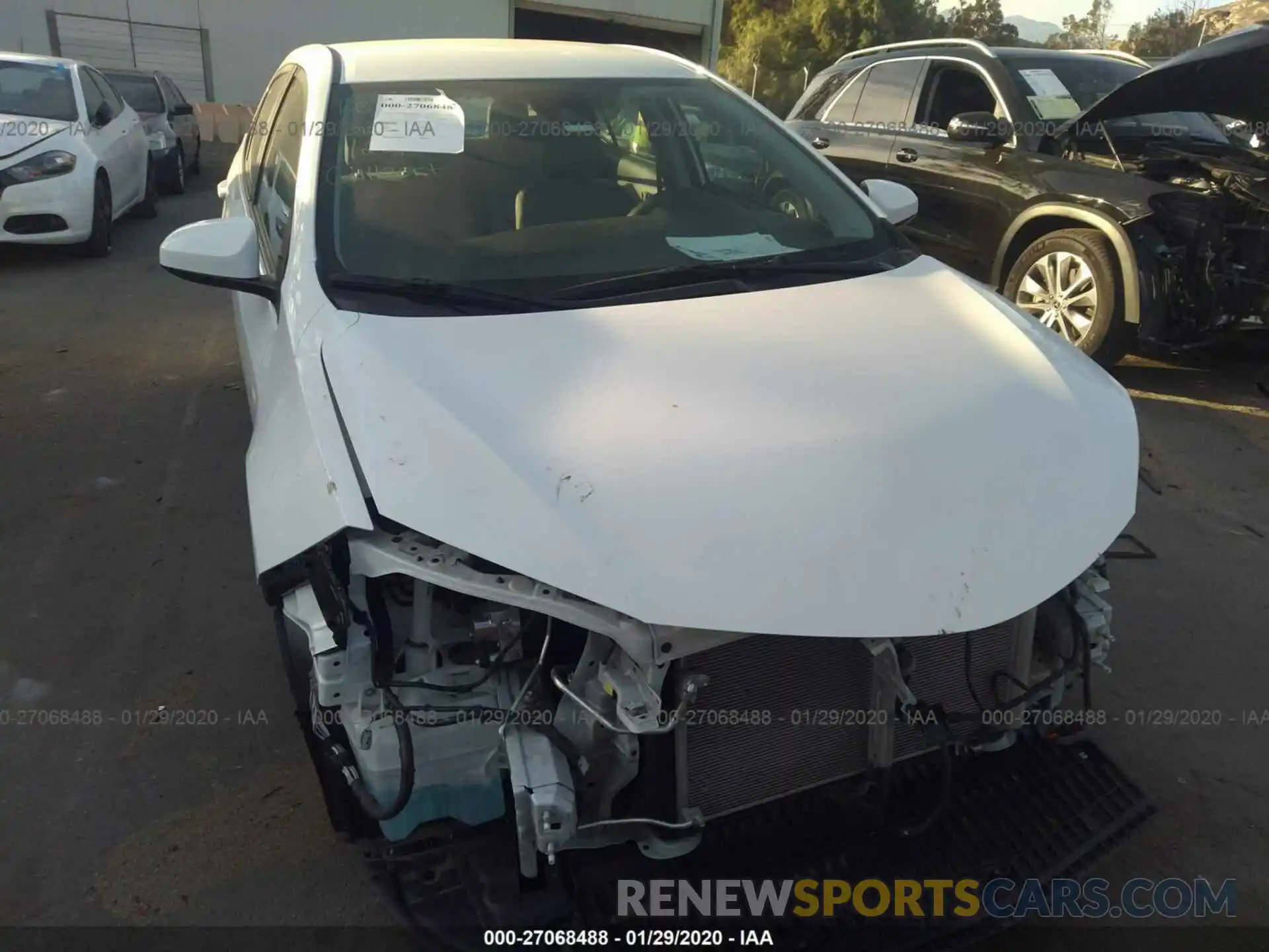 6 Photograph of a damaged car 5YFBURHE0KP892549 TOYOTA COROLLA 2019