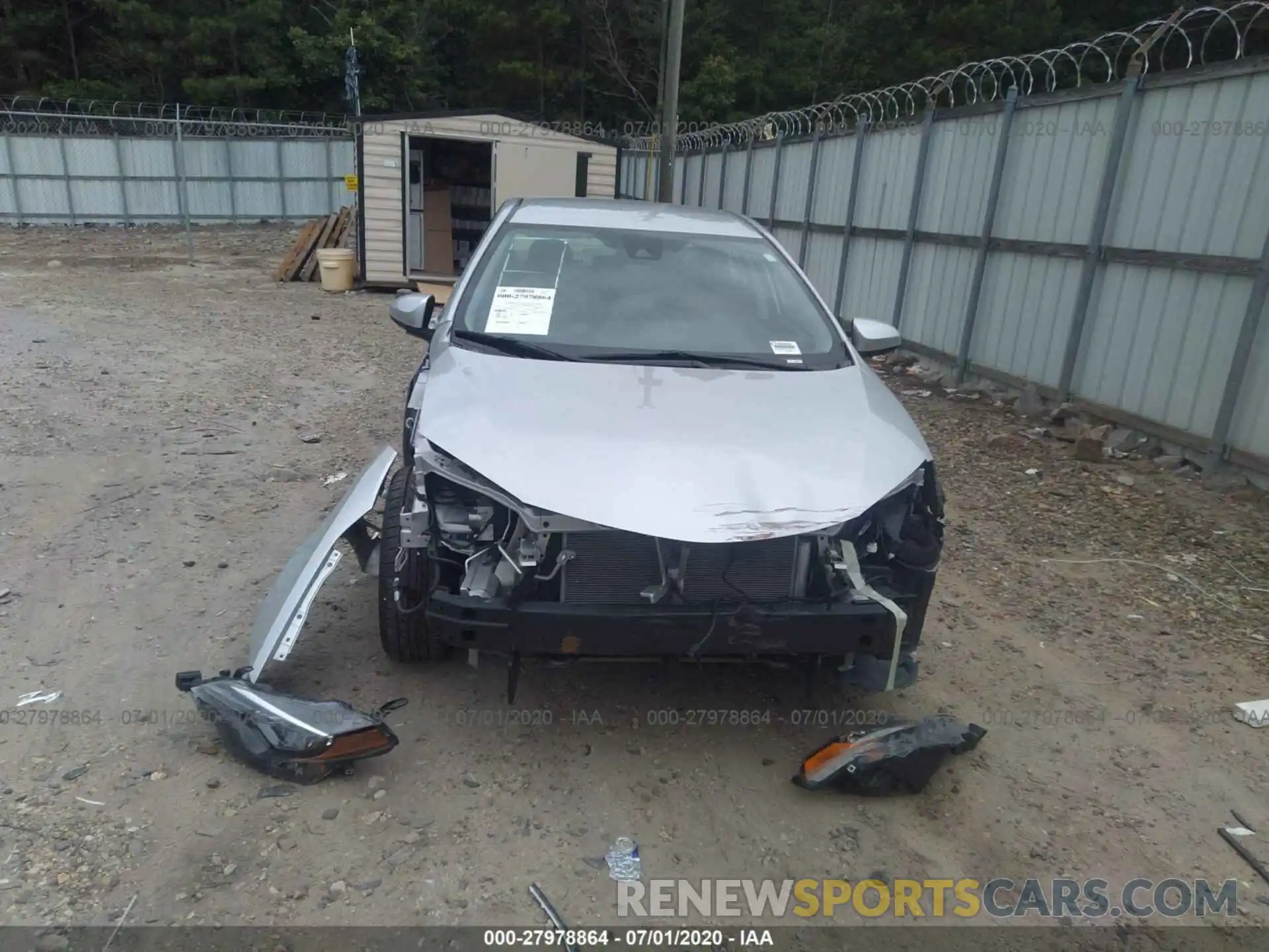 6 Photograph of a damaged car 5YFBURHE0KP894107 TOYOTA COROLLA 2019