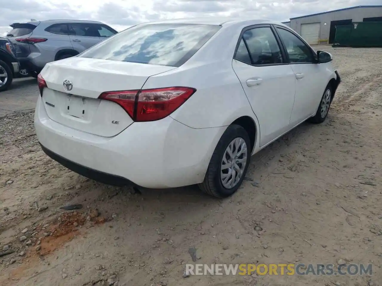 4 Photograph of a damaged car 5YFBURHE0KP895239 TOYOTA COROLLA 2019