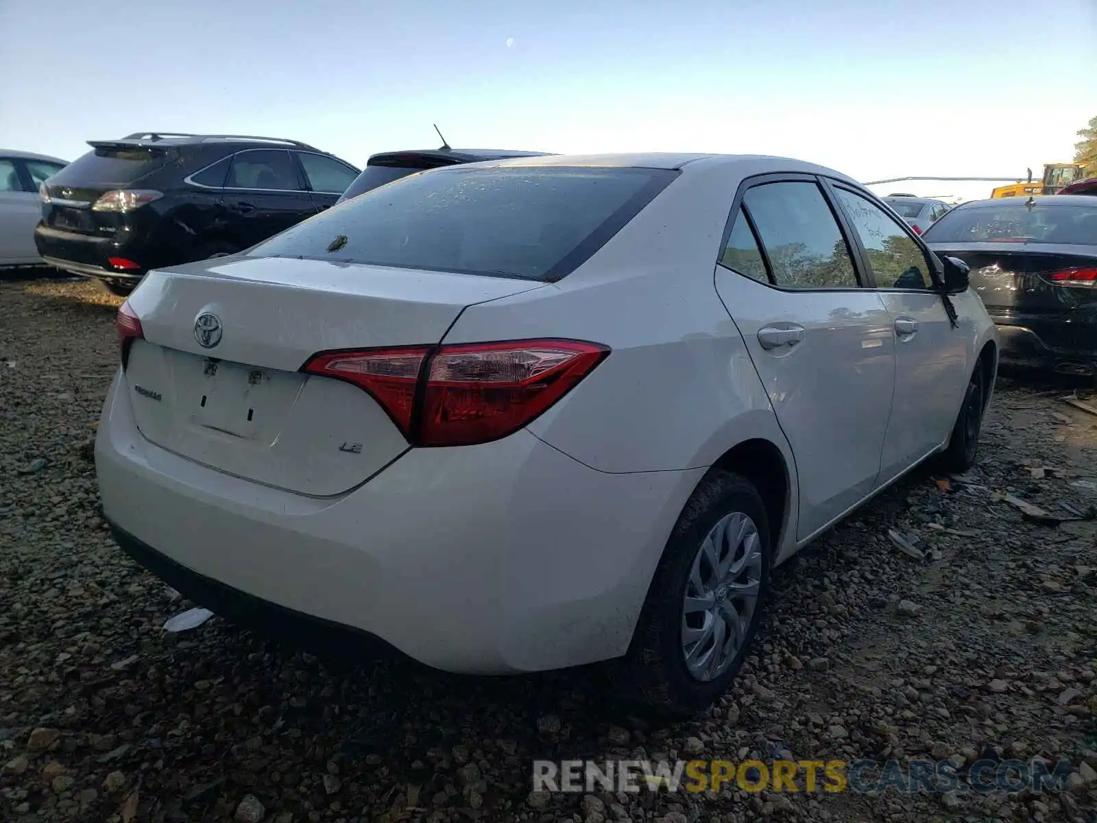 4 Photograph of a damaged car 5YFBURHE0KP896066 TOYOTA COROLLA 2019