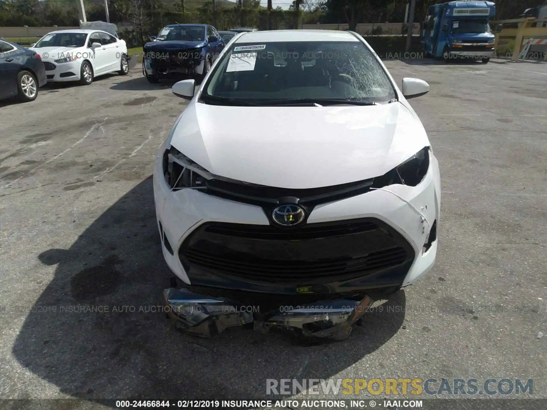 6 Photograph of a damaged car 5YFBURHE0KP897542 TOYOTA COROLLA 2019