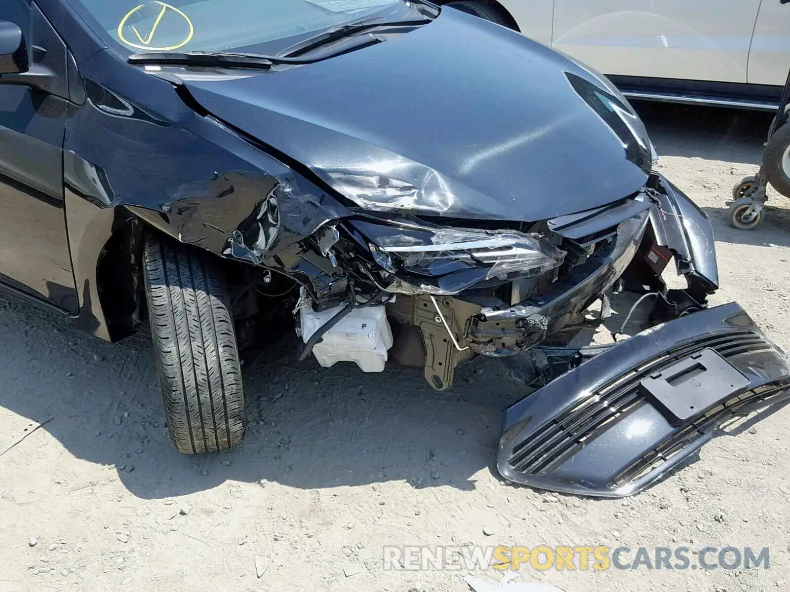 9 Photograph of a damaged car 5YFBURHE0KP897623 TOYOTA COROLLA 2019
