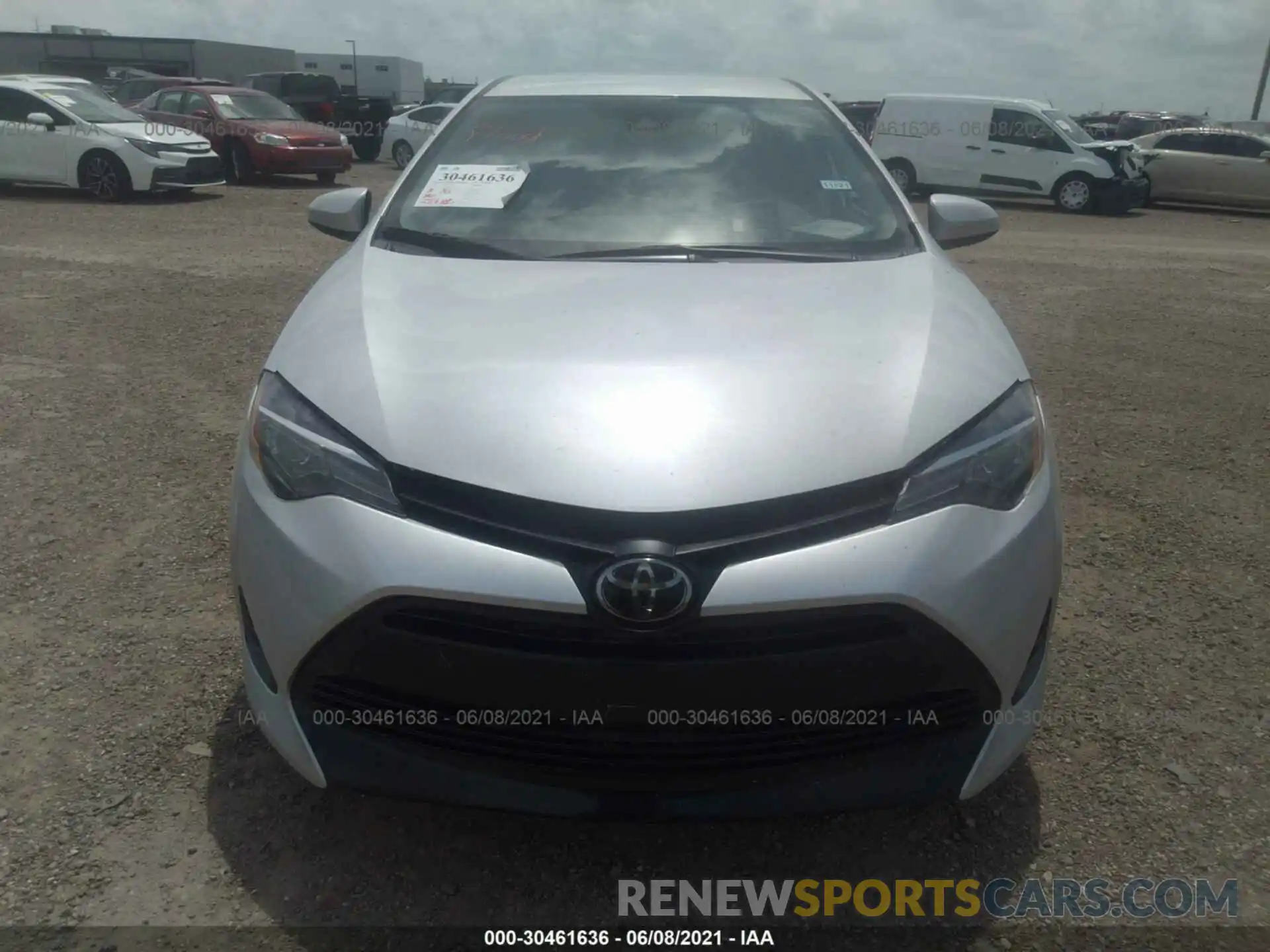 6 Photograph of a damaged car 5YFBURHE0KP897976 TOYOTA COROLLA 2019