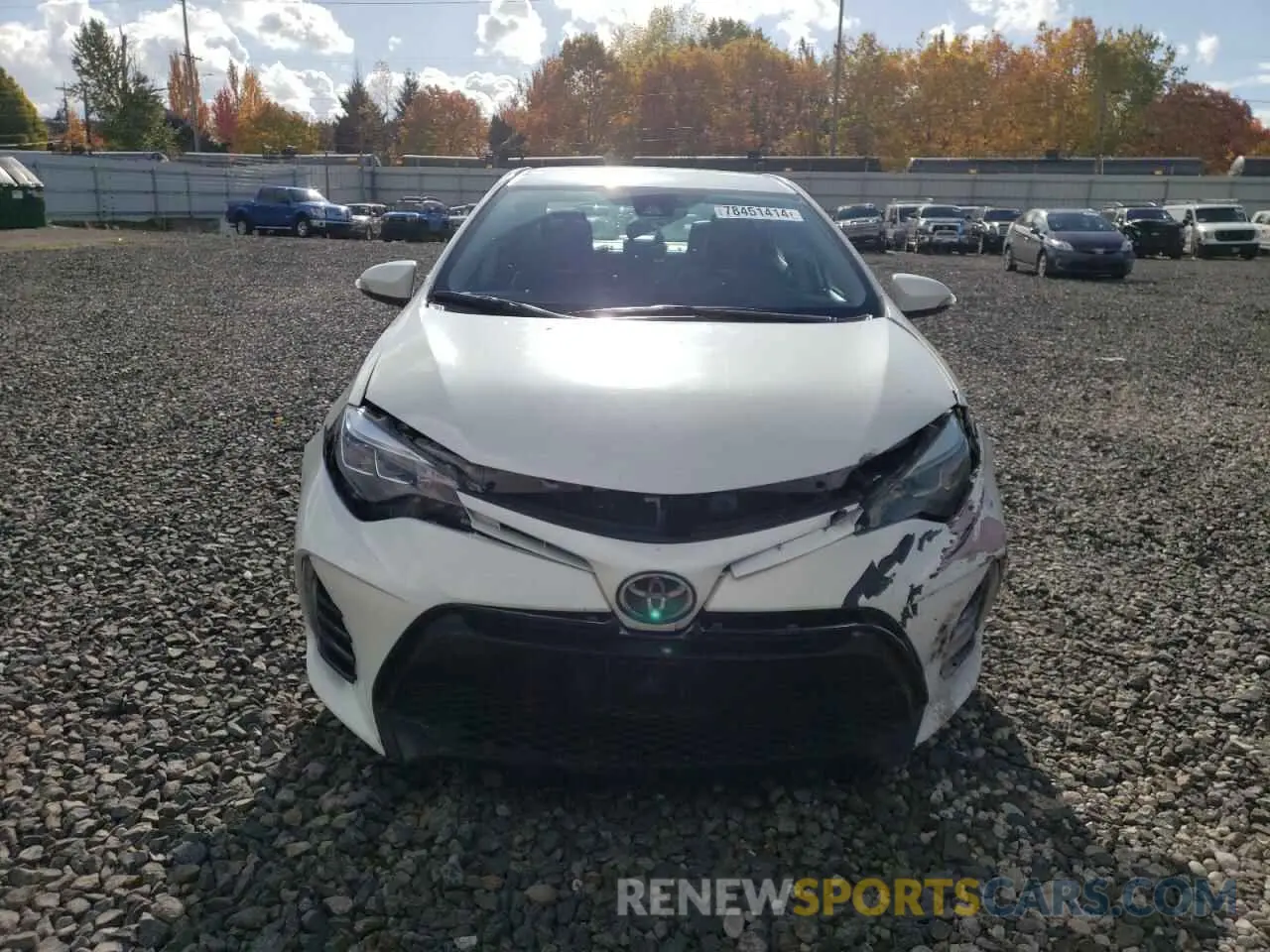 5 Photograph of a damaged car 5YFBURHE0KP903002 TOYOTA COROLLA 2019