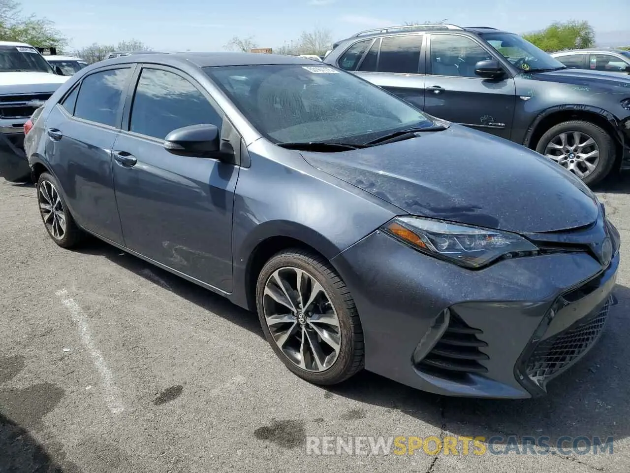 4 Photograph of a damaged car 5YFBURHE0KP904912 TOYOTA COROLLA 2019