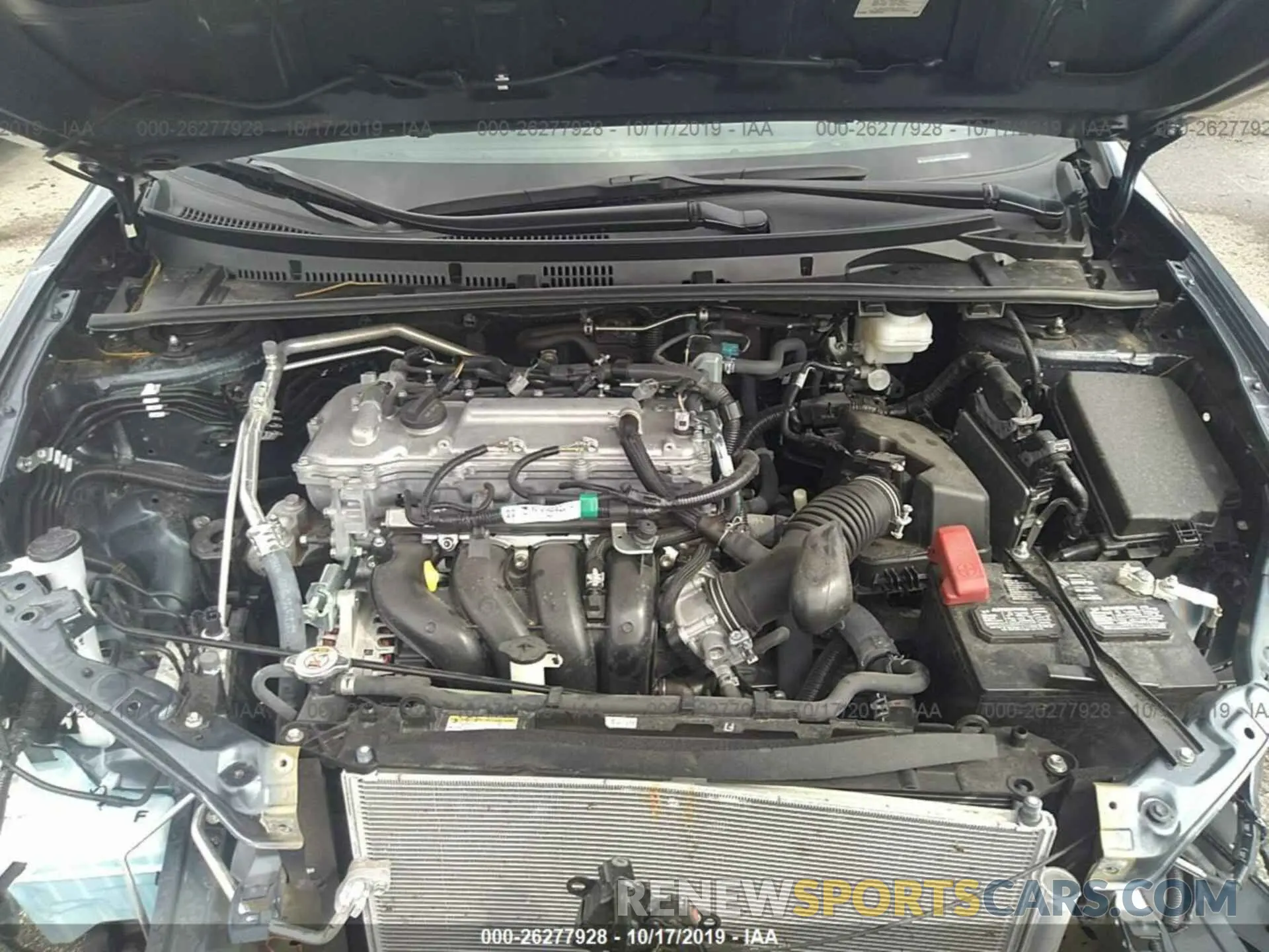 10 Photograph of a damaged car 5YFBURHE0KP913898 TOYOTA COROLLA 2019