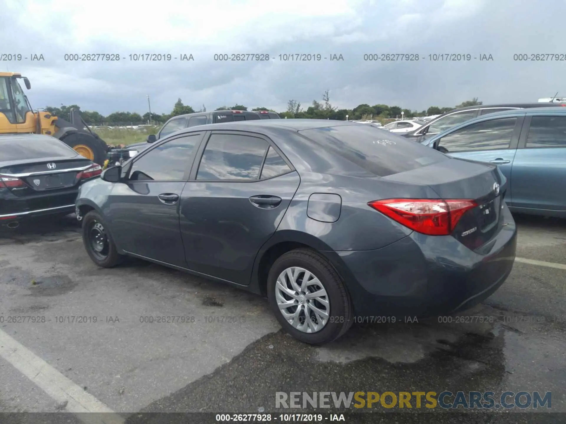 3 Photograph of a damaged car 5YFBURHE0KP913898 TOYOTA COROLLA 2019