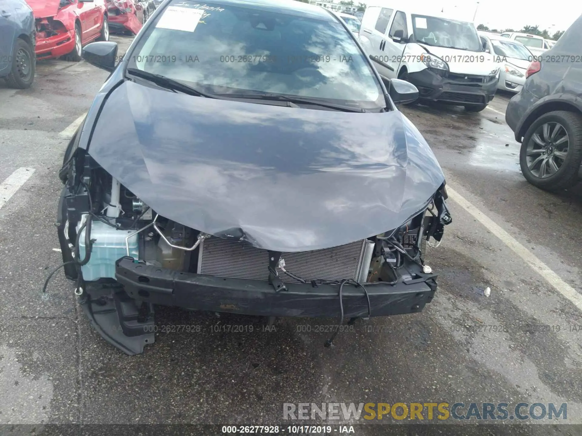 6 Photograph of a damaged car 5YFBURHE0KP913898 TOYOTA COROLLA 2019
