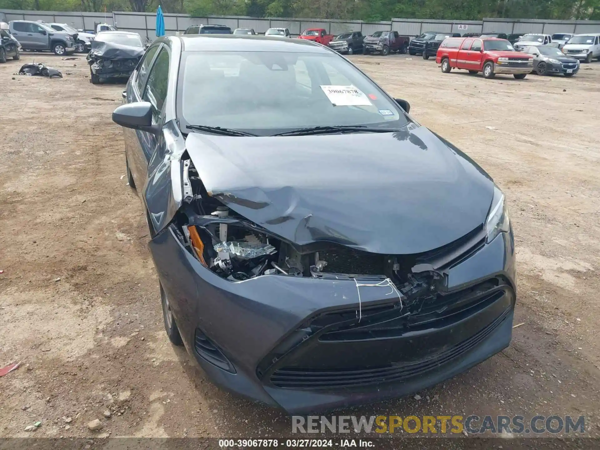 6 Photograph of a damaged car 5YFBURHE0KP915165 TOYOTA COROLLA 2019