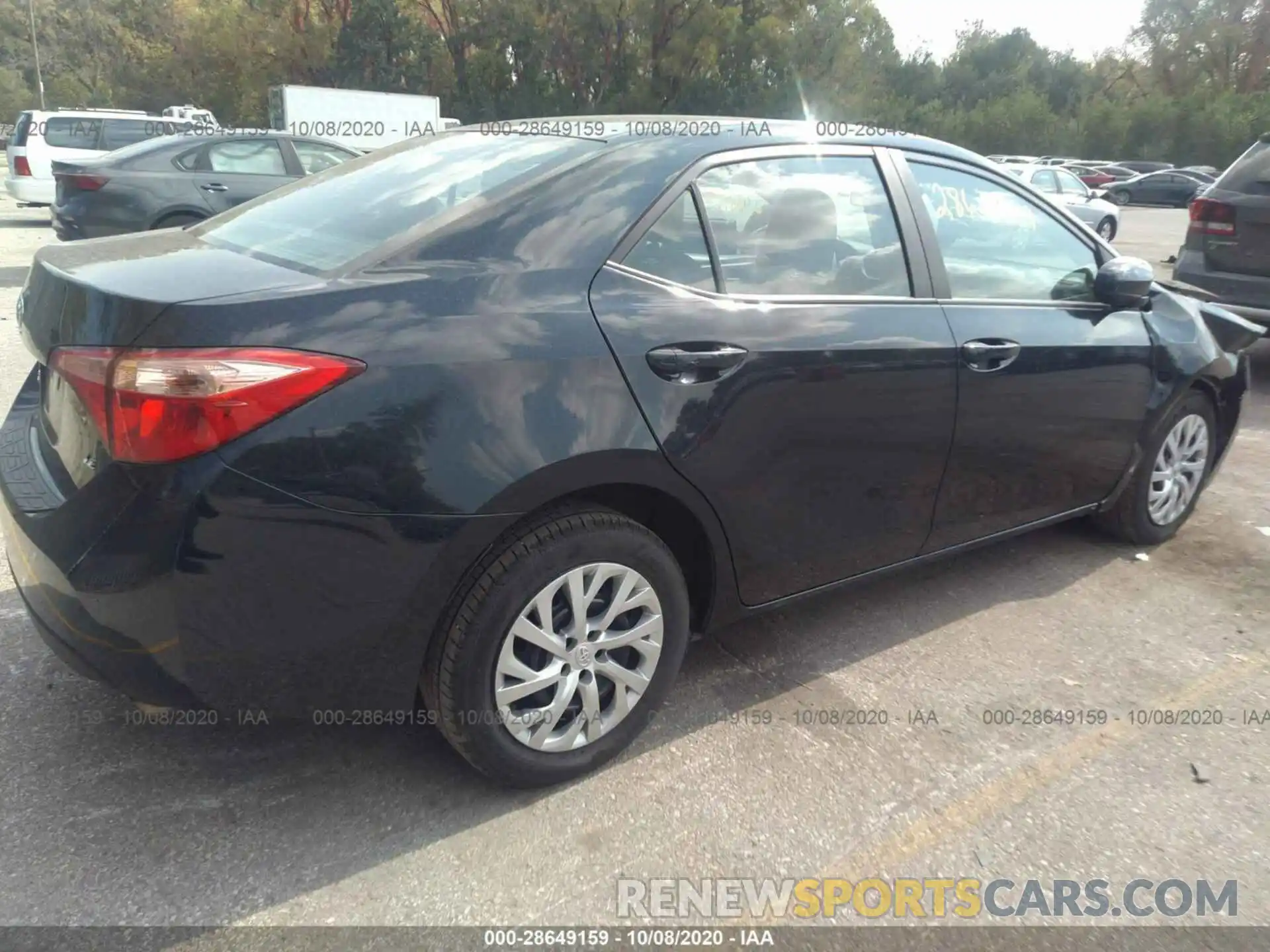 4 Photograph of a damaged car 5YFBURHE0KP915876 TOYOTA COROLLA 2019