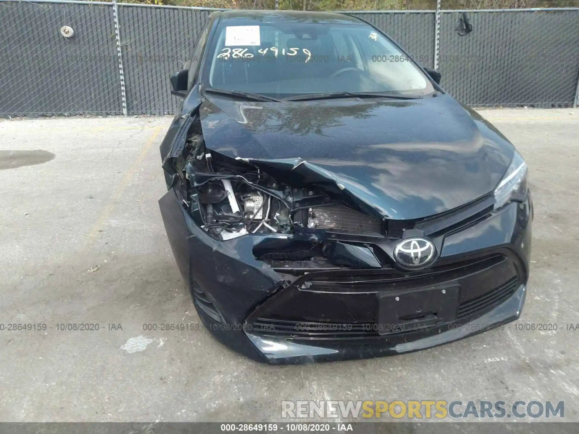 6 Photograph of a damaged car 5YFBURHE0KP915876 TOYOTA COROLLA 2019